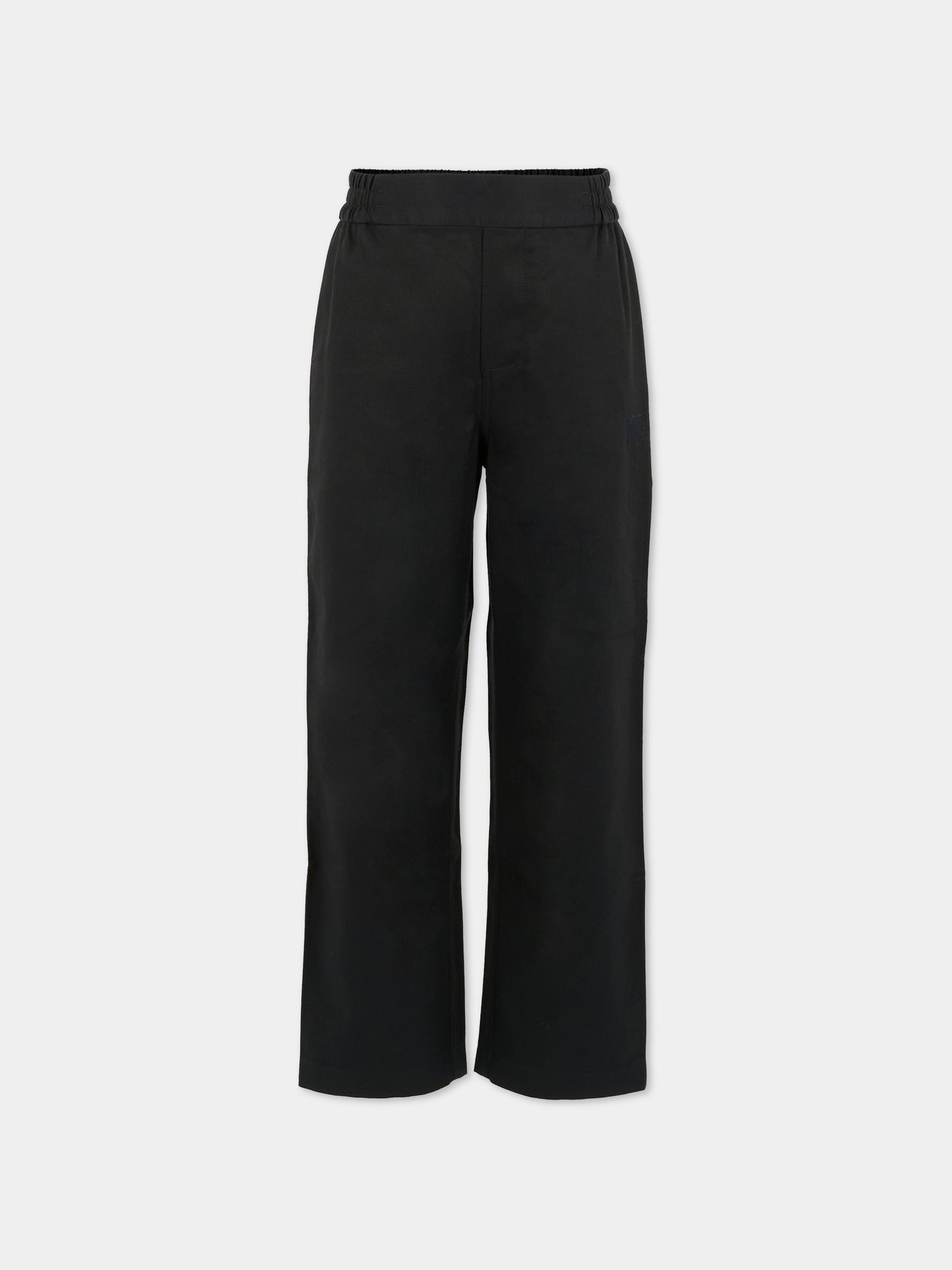 Pantaloni blu per bambino con cavaliere equestre,Burberry Kids,8109105 B8746