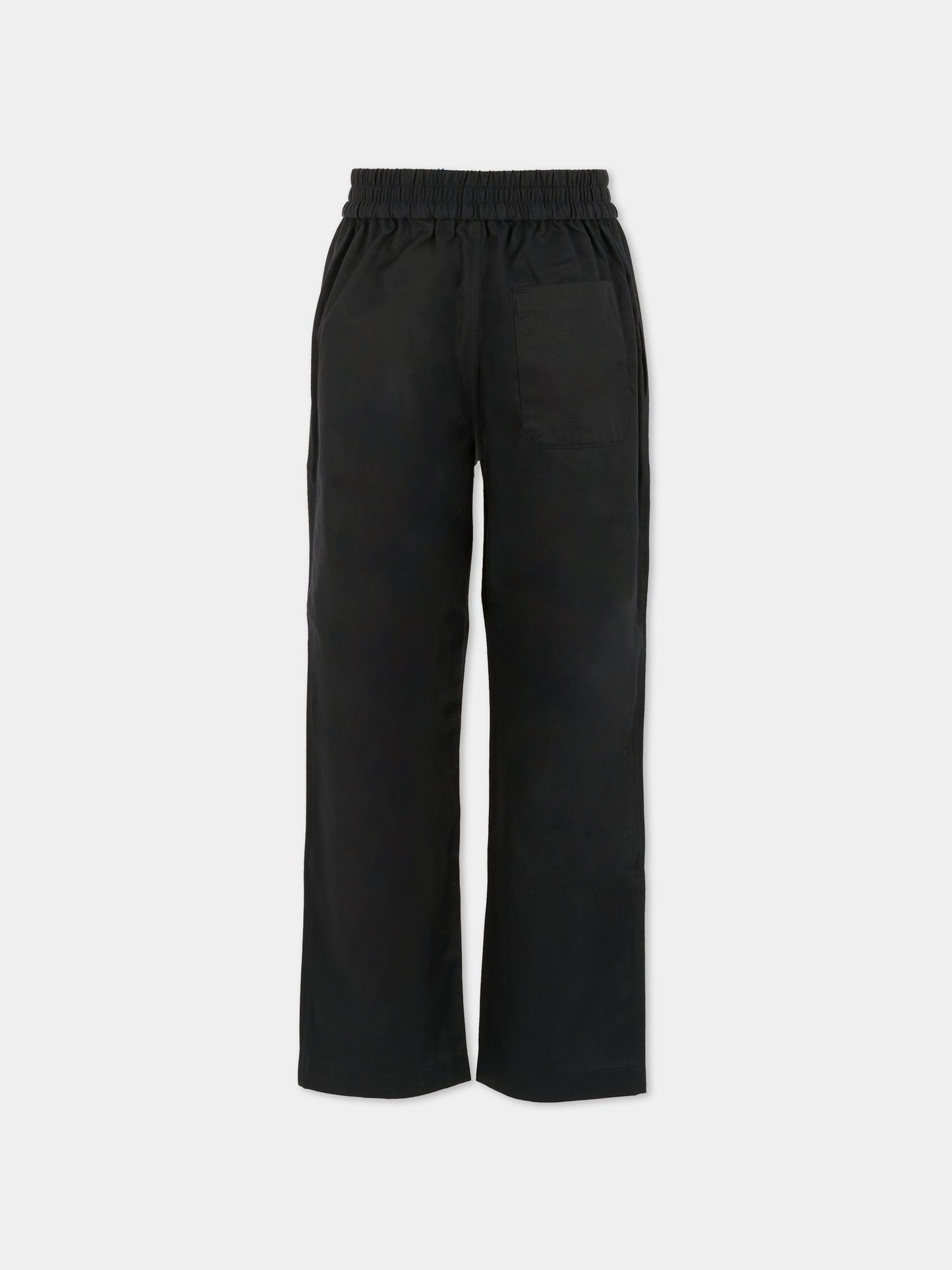 Pantaloni blu per bambino con cavaliere equestre,Burberry Kids,8109105 B8746