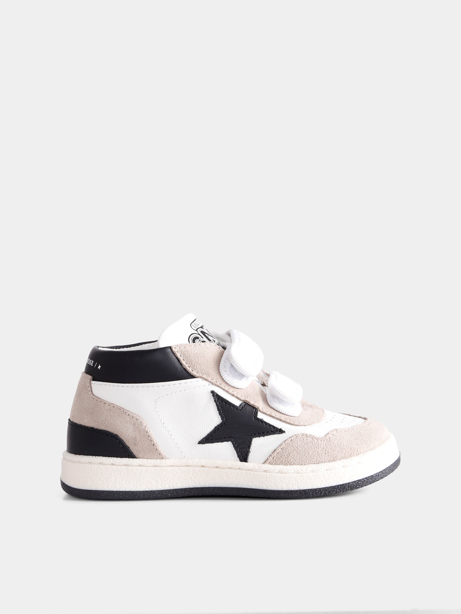 Sneakers June bianche per neonato e bambino con stella,Golden Goose,GJF00773 F007415 11395