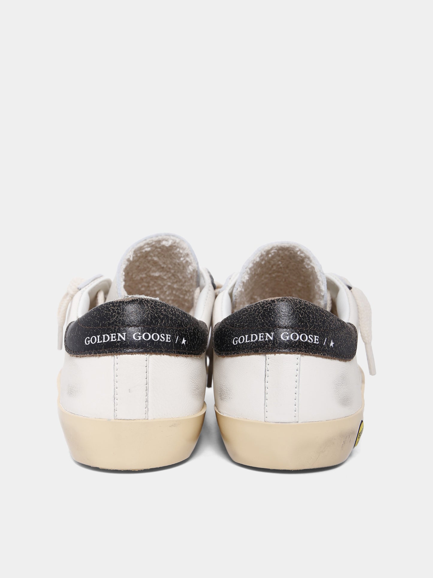 Sneakers Super Star bianche per bambino con stella,Golden Goose,GJF00270 F004340 11429