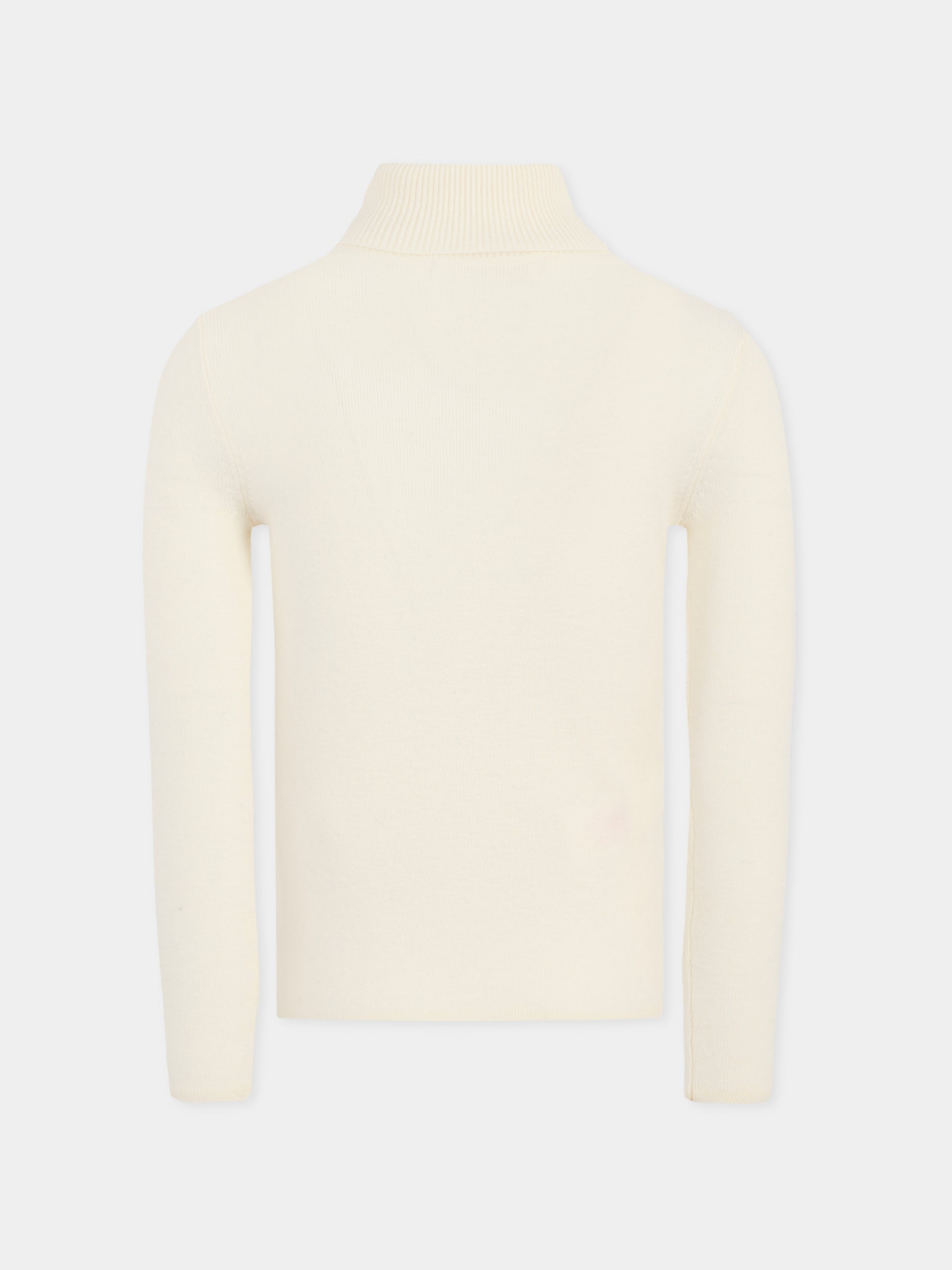 Dolcevita bianco per bambina con logo,Marni Kids,M01497 M00W9 0M114