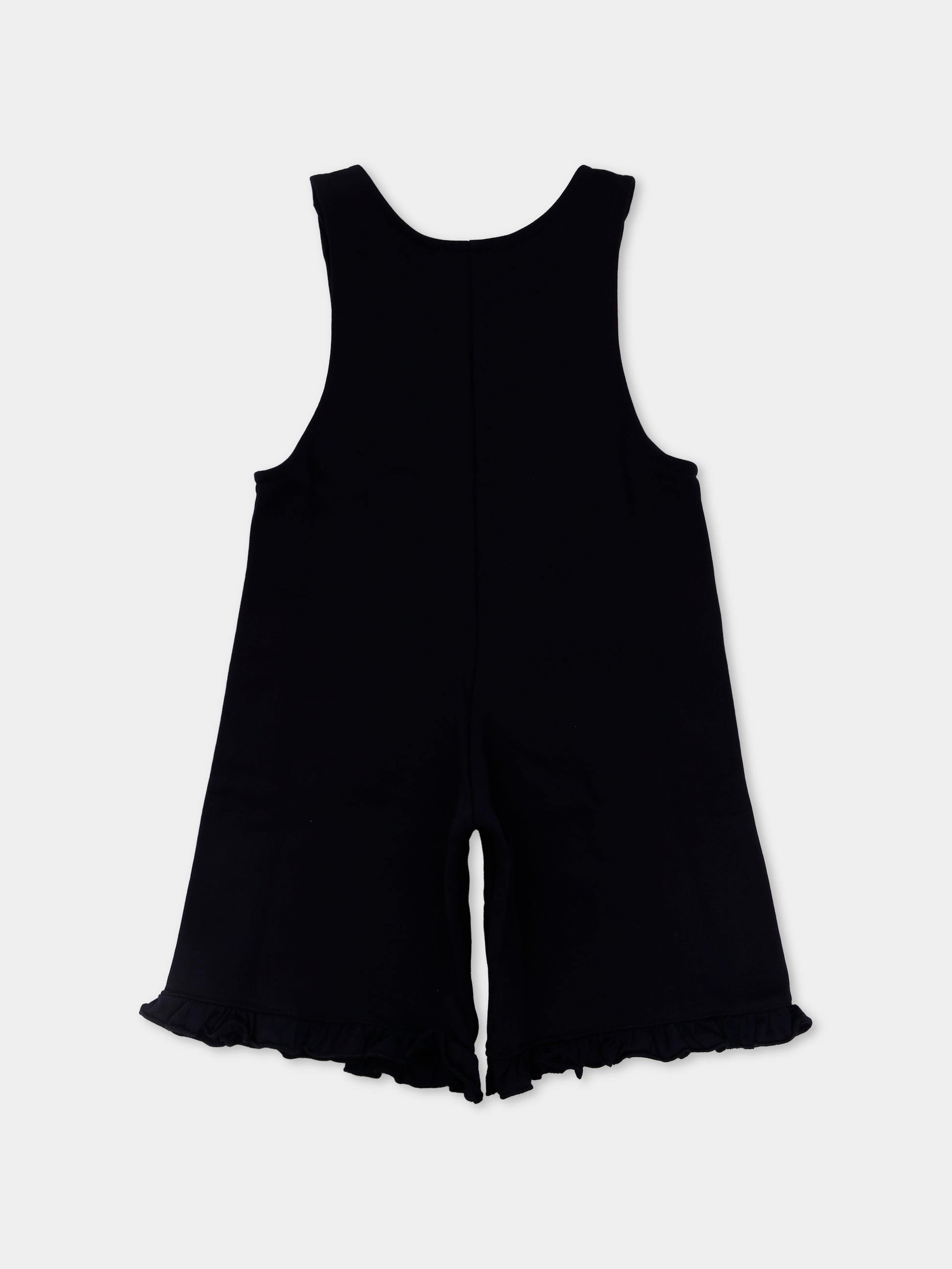 Salopette blu per neonata con logo,Marni Kids,M01524 M00V0 0M857