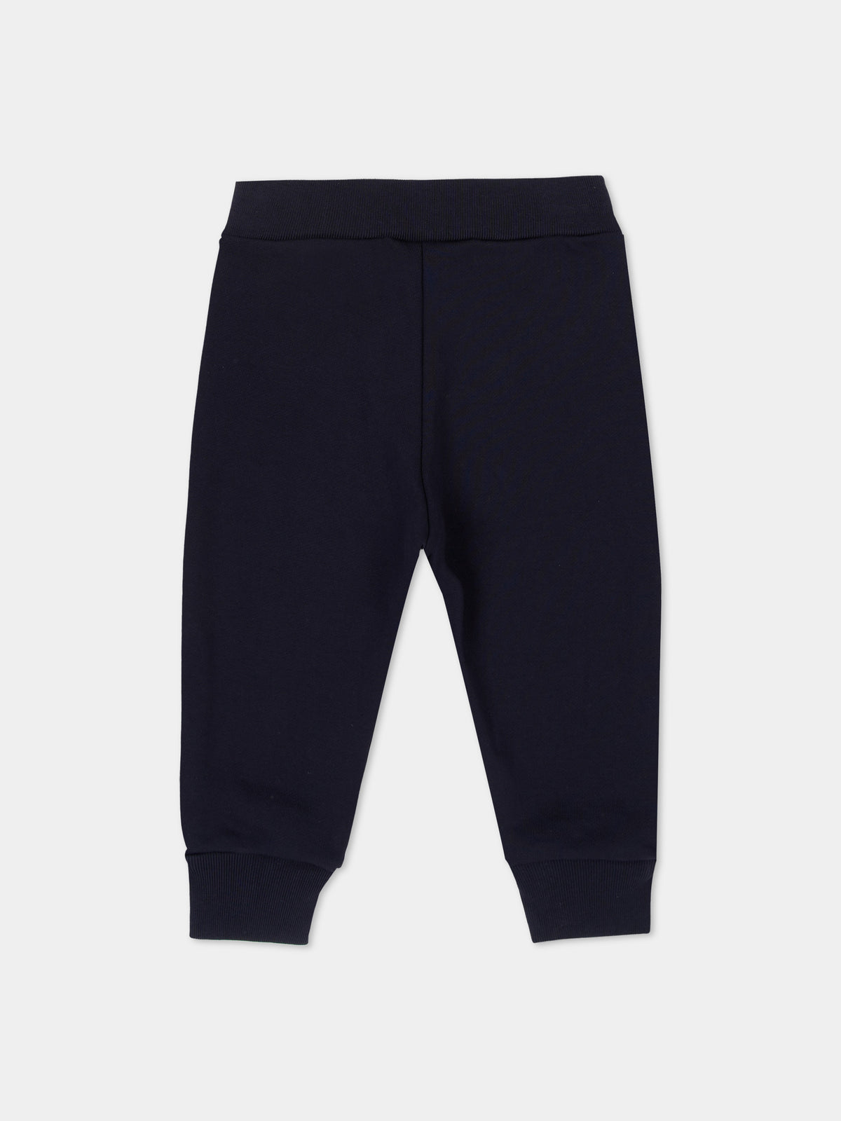 Pantalone blu per neonato con logo,Marni Kids,M01534 M00V0 0M857