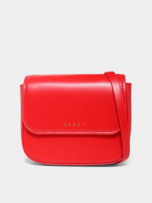 Borsa rossa per bambina con logo,Marni Kids,M01609 M00TK 0M421