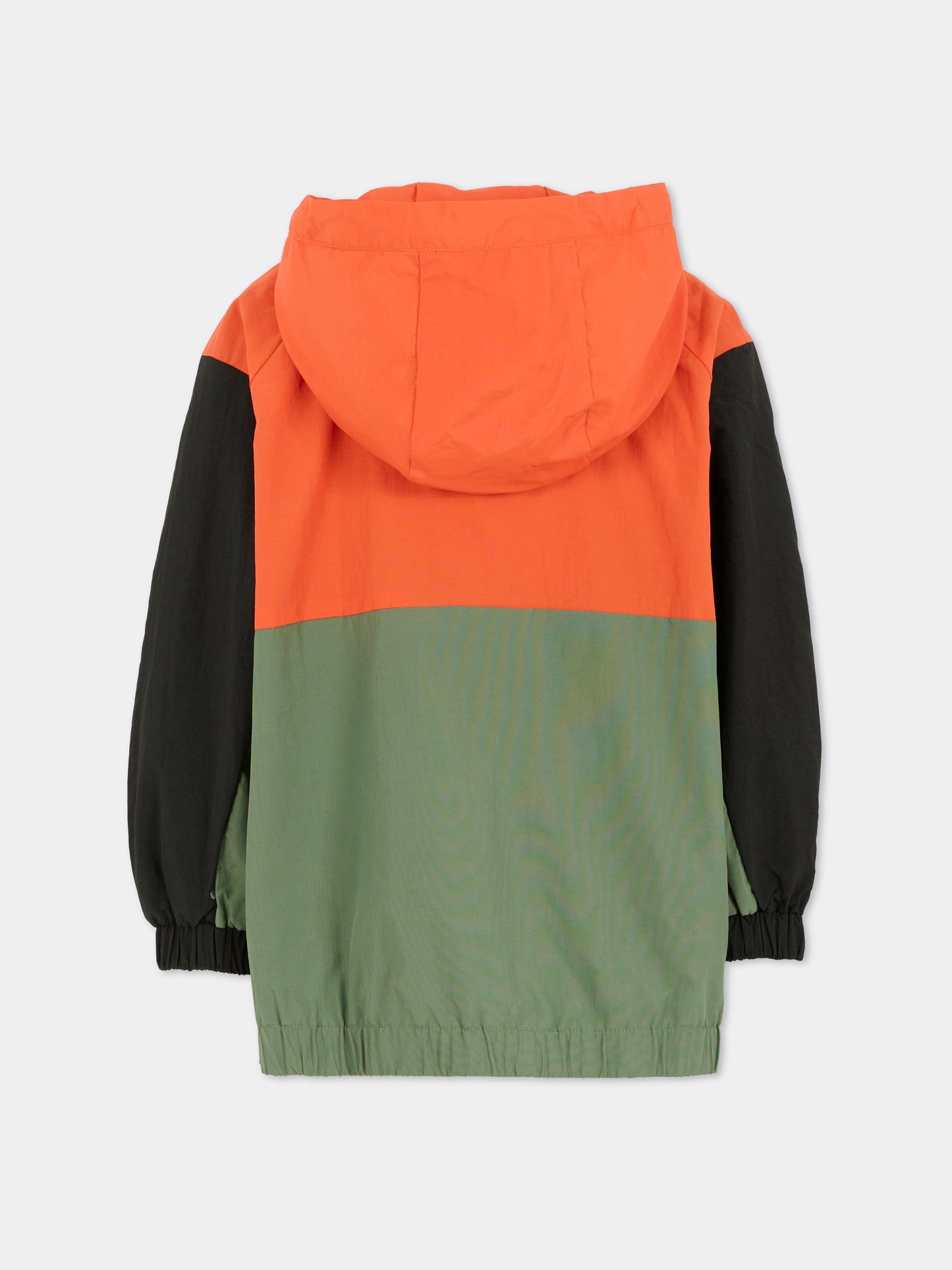 Giacca a vento multicolor per bambino con logo,Stella Mccartney Kids,TX2Q47 Z3321 999