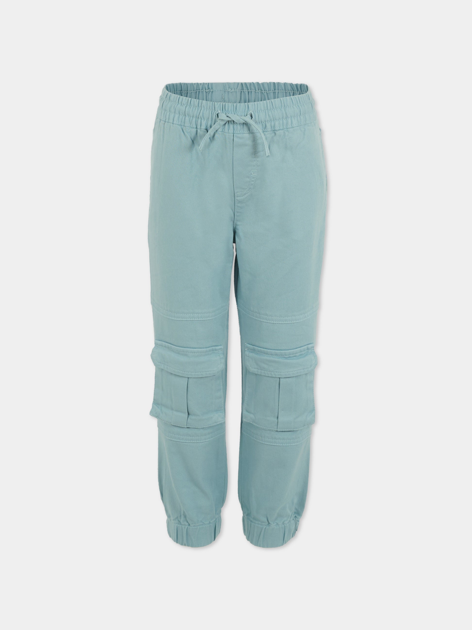 Pantaloni azzurri per bambino,Stella Mccartney Kids,TX6Q90 Z1544 670