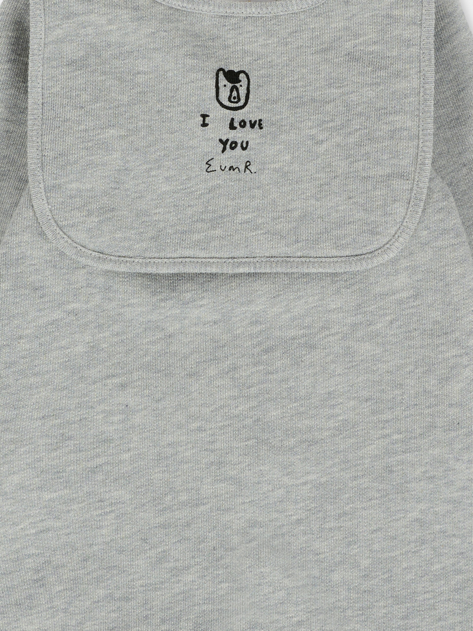 Set tutina grigia per neonati con cane Gucci,Gucci Kids,828842 XJHES 1183