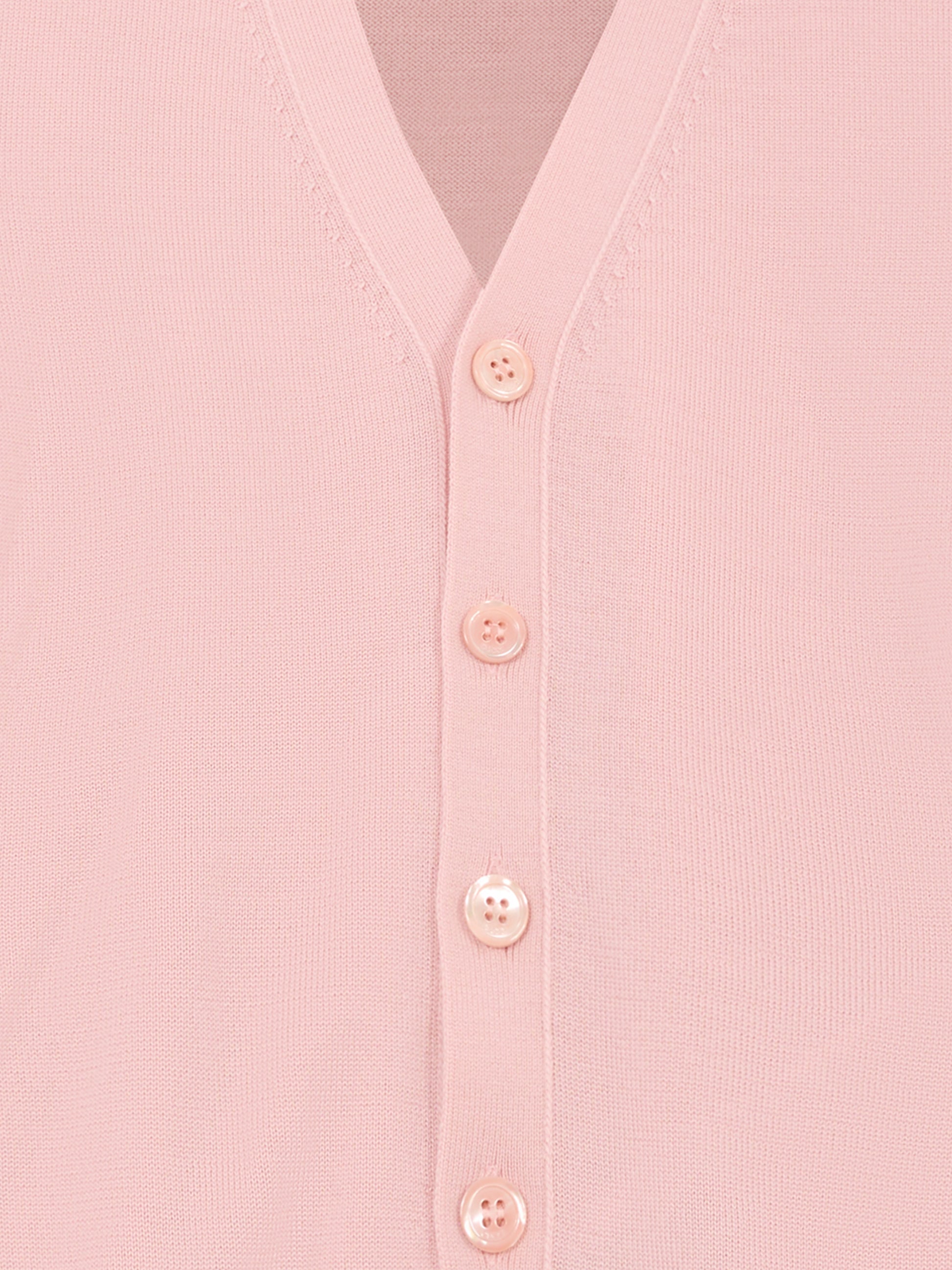 Cardigan rosa per bambina con dettaglio Web,Gucci Kids,832635 XKEXU 5013