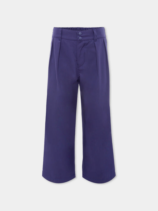 Pantaloni blu per bambino con logo,Gucci Kids,824845 XWA3V 4246