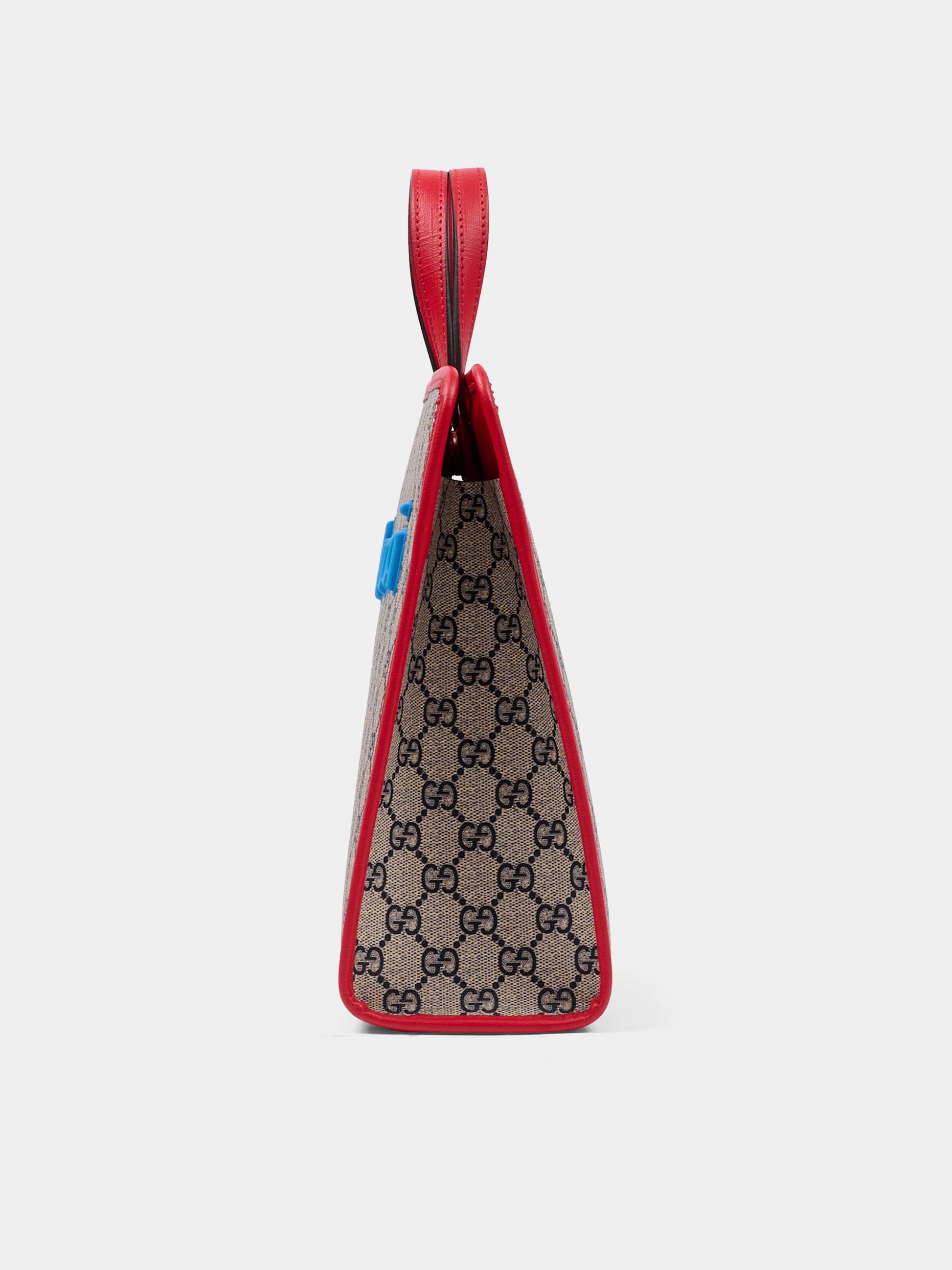 Borsa beige per bambina con orso,Gucci Kids,605614 FAER7 8457