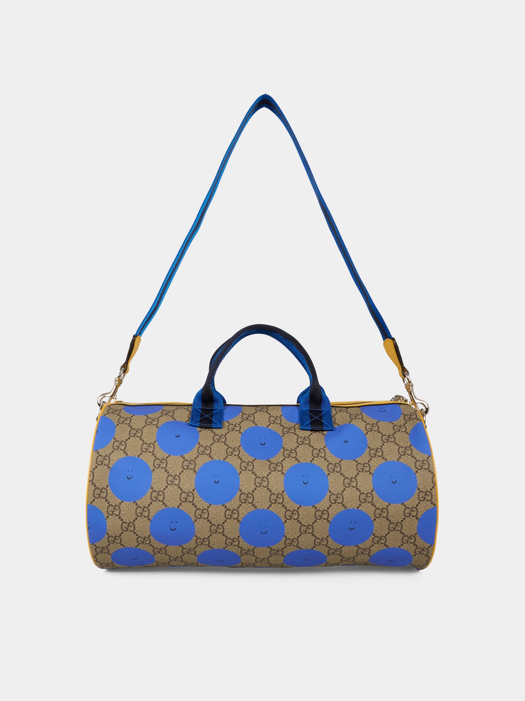 Borsa blu per bambina con sole sorridente,Gucci Kids,793849 FAER3 9443