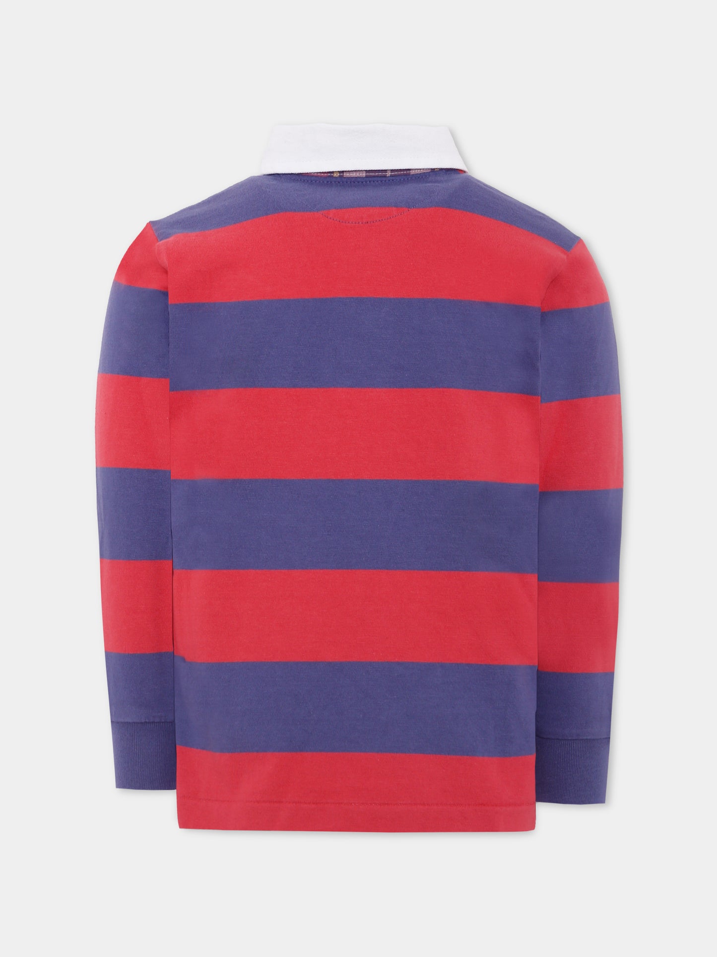 Polo rossa per bambino con logo,Ralph Lauren Kids,971357001