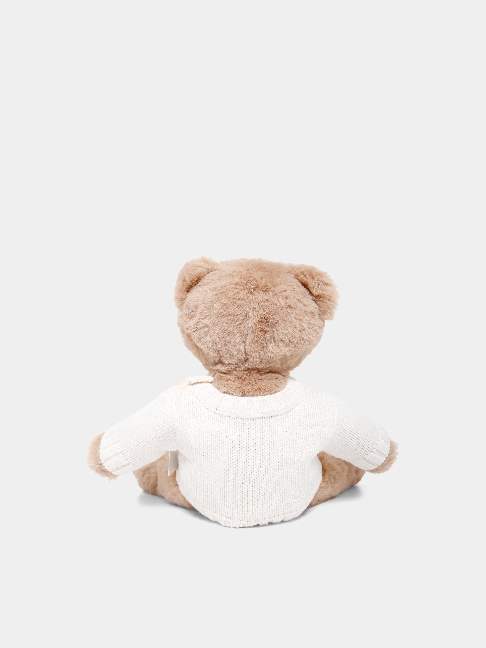 Peluche bianco per neonati con bandiera americana,Ralph Lauren Kids,695852005