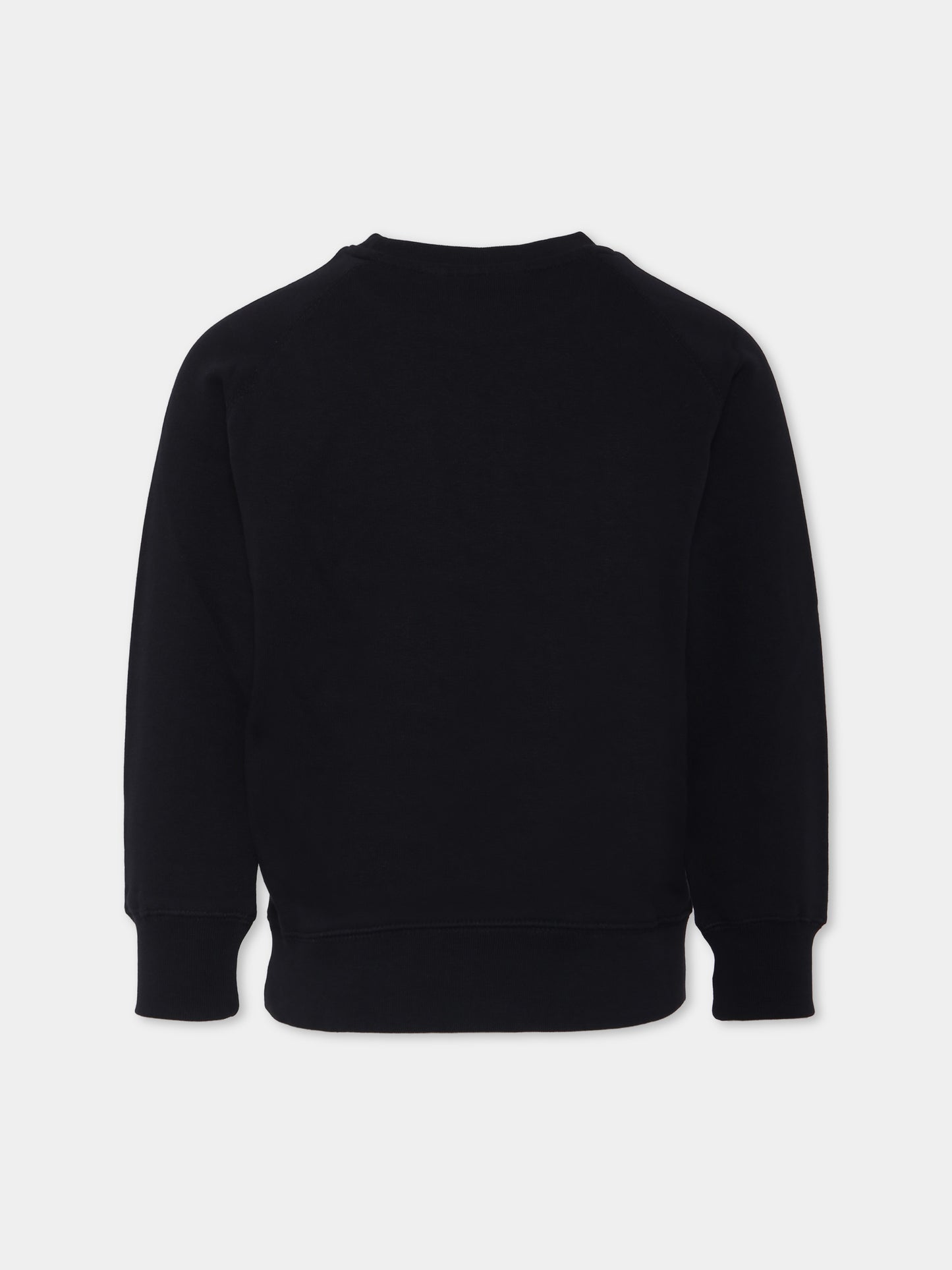 Felpa Mike nera per bambini con smile,Molo,6W25J201 0099