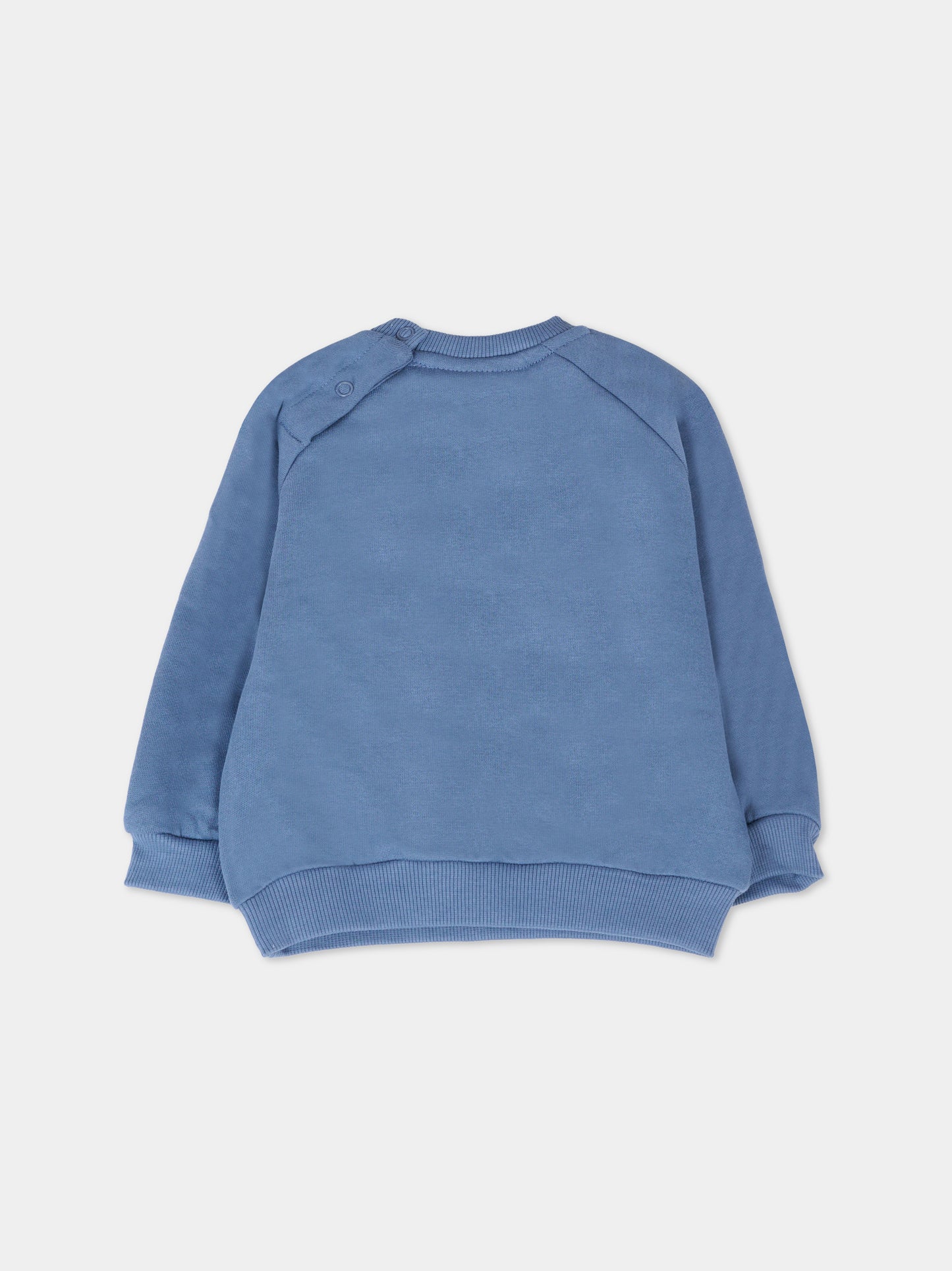 Felpa Disc blu per neonato con elefante,Molo,6W25J212 9761