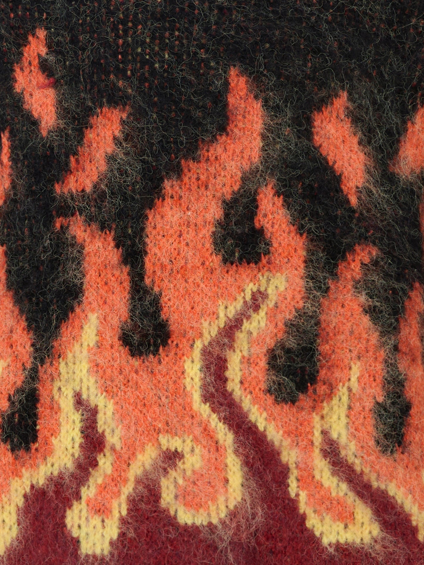 Maglione Bello nero per bambino con fiamme,Molo,6W25K203 4994