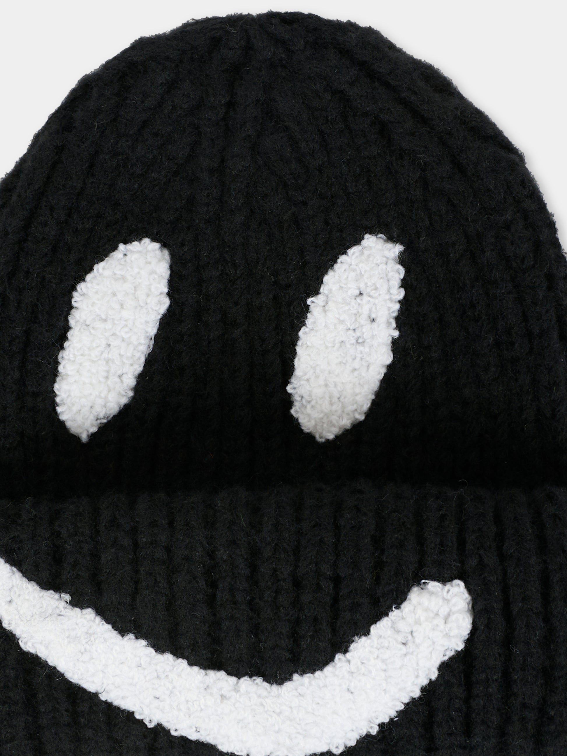 Berretto Kim nero per bambini con smile,Molo,7W25S303 0099