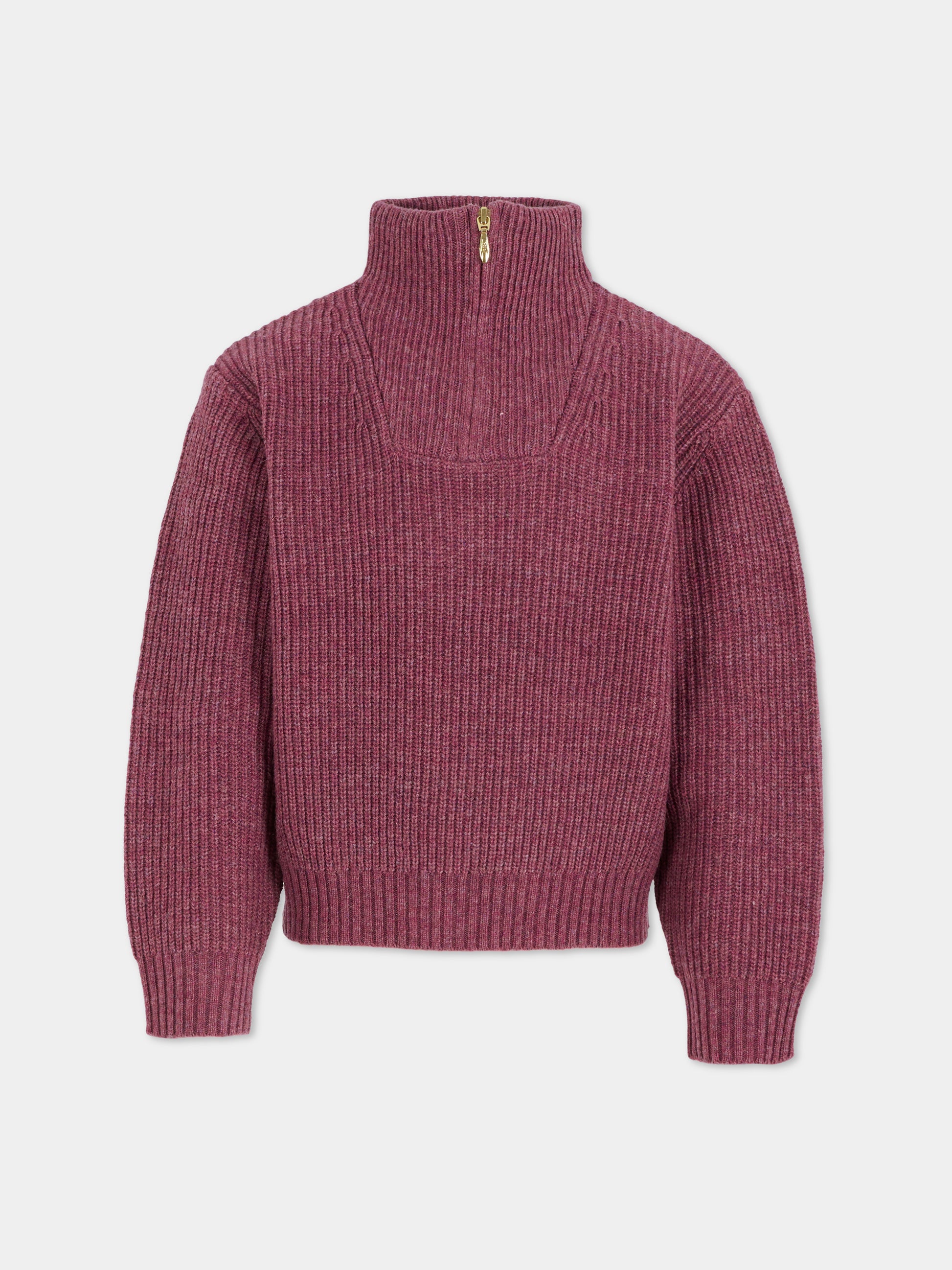 Maglione Gretta viola per bambina,Molo,2W25K211 8765