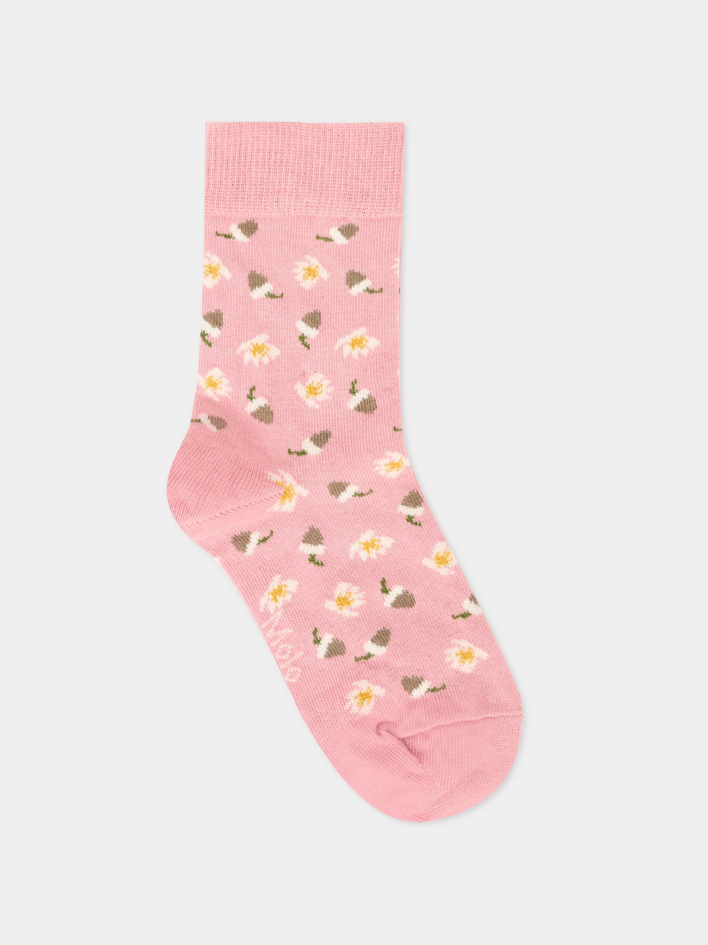 Set calze rosa per bambina con fiori,Molo,7W25G103 5564