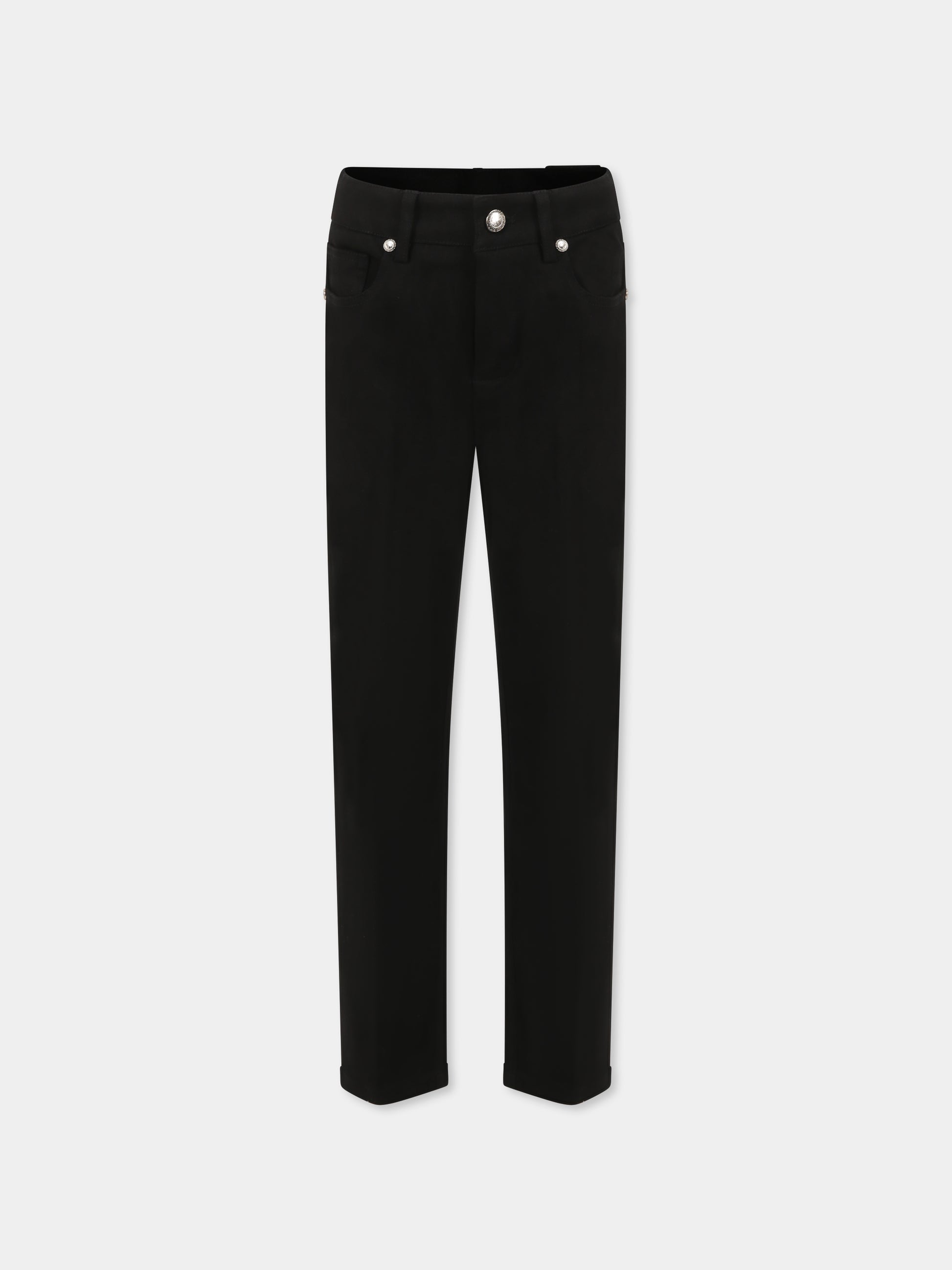 Jeans neri per bambino,Richmond,RBP25096JE DENIM BLACK