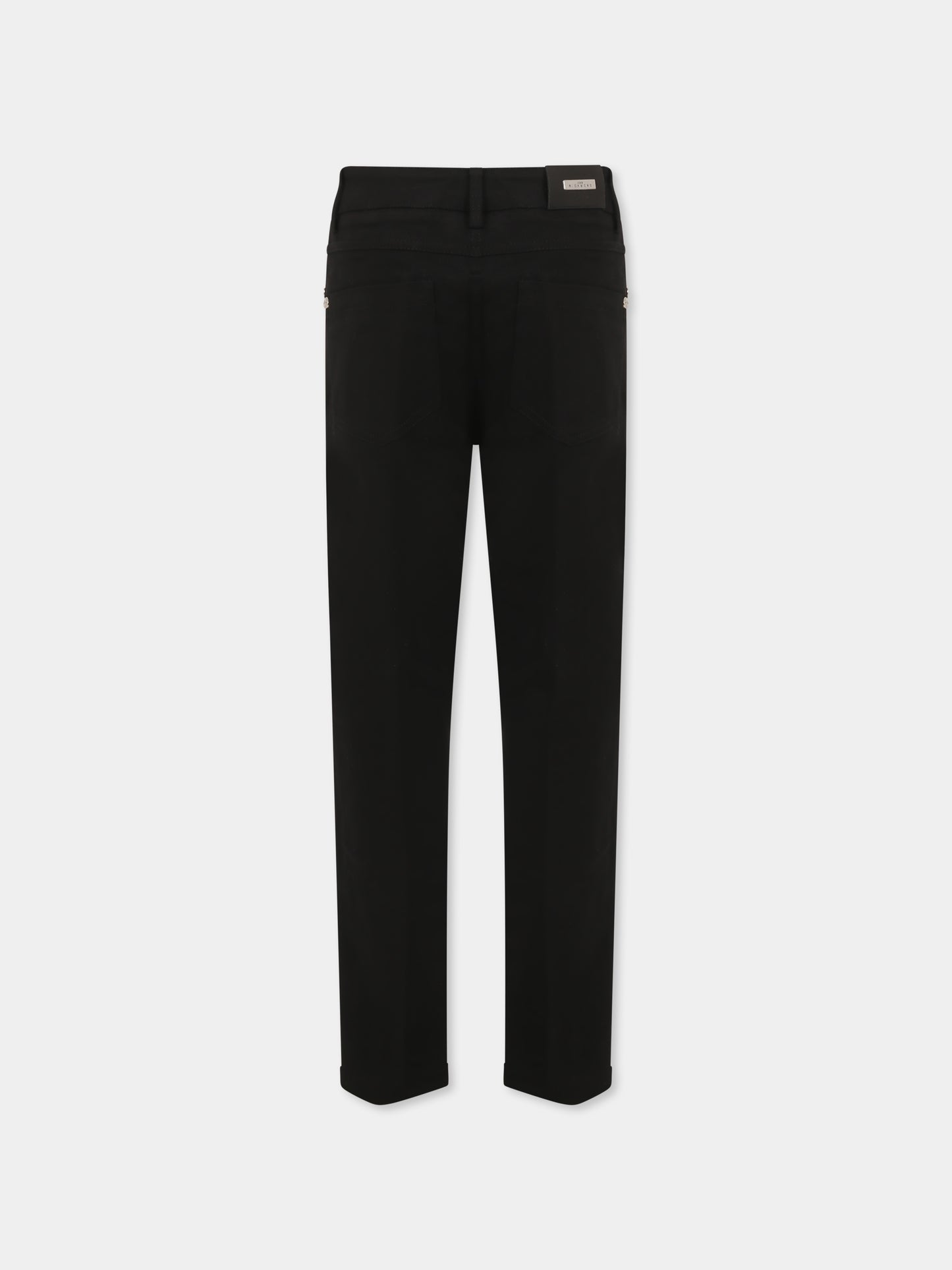 Jeans neri per bambino,Richmond,RBP25096JE DENIM BLACK