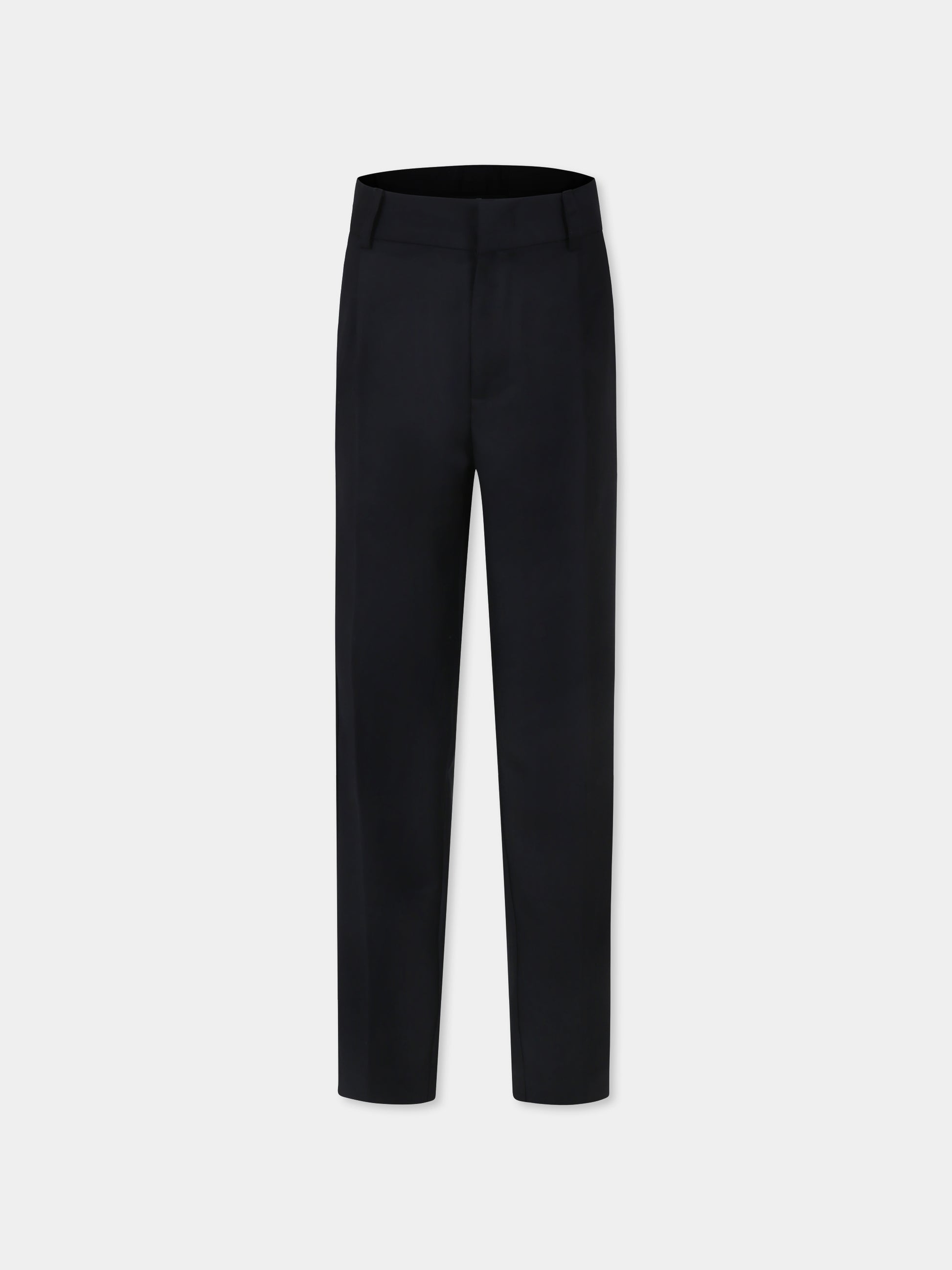 Pantaloni neri per bambino con logo,Richmond,RBP25125PA BLACK