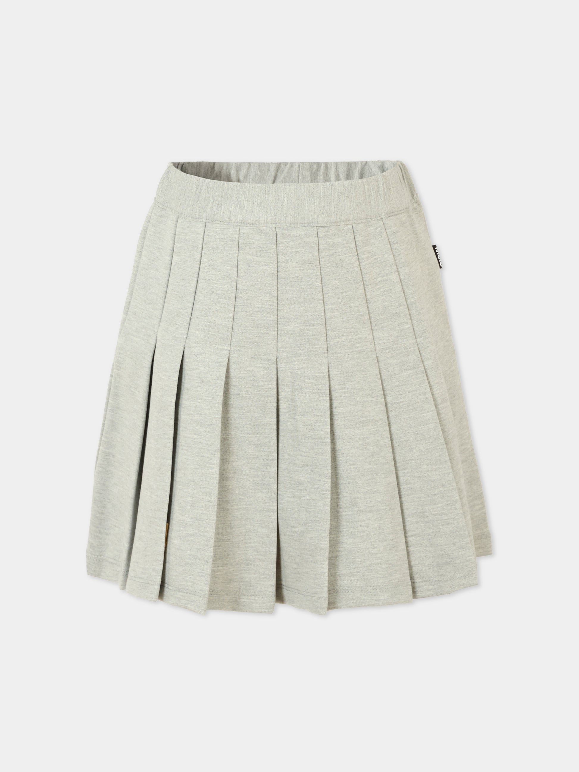 Gonna grigia per bambina,Molo,2W25D103 1046