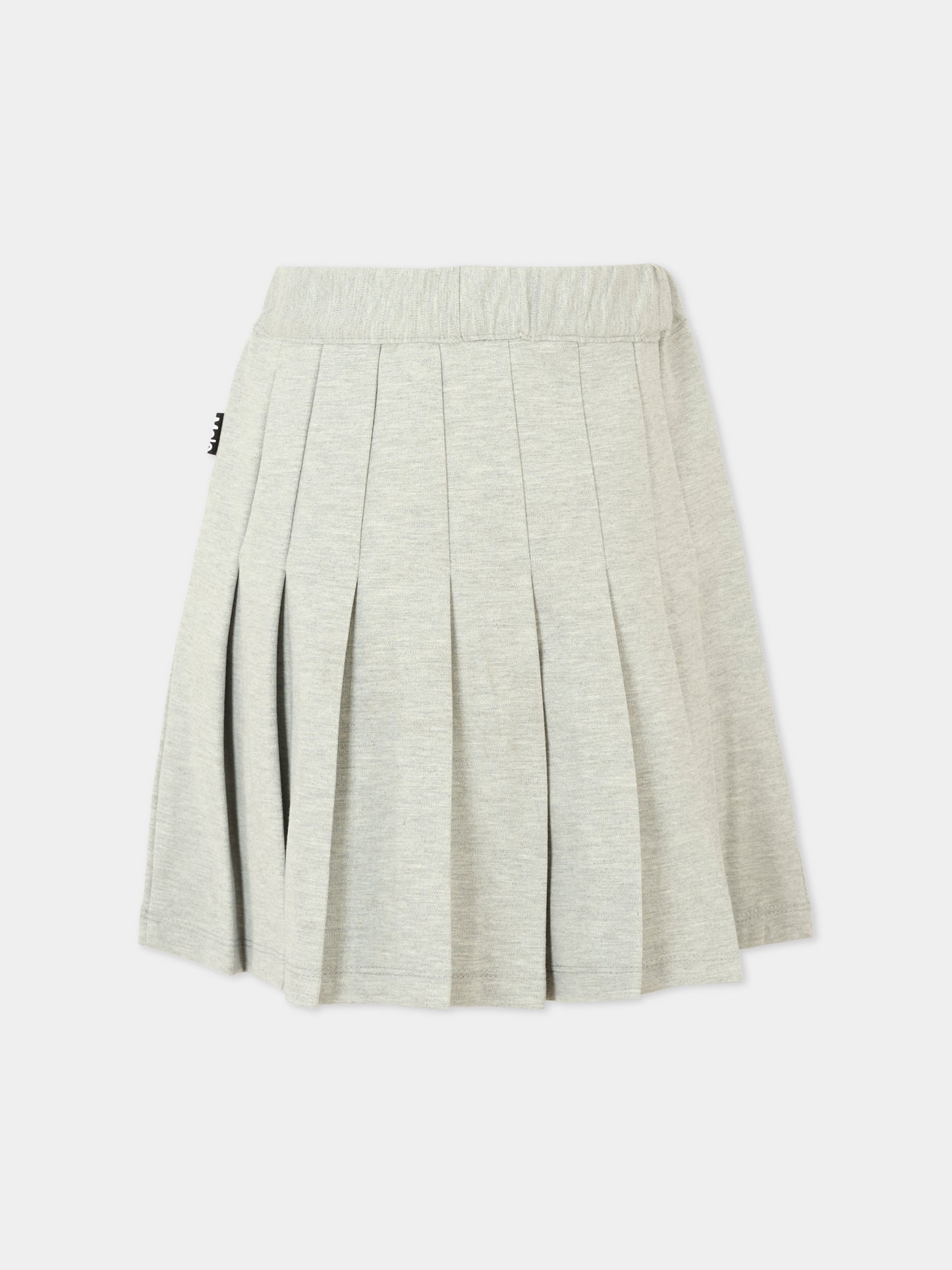 Gonna grigia per bambina,Molo,2W25D103 1046