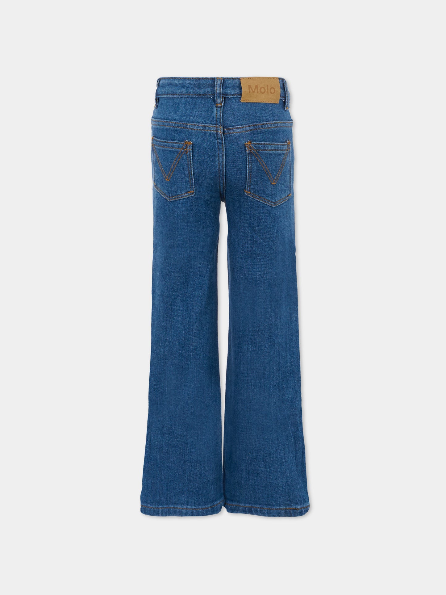 Jeans Asta blu per bambina,Molo,2W25I115 5590