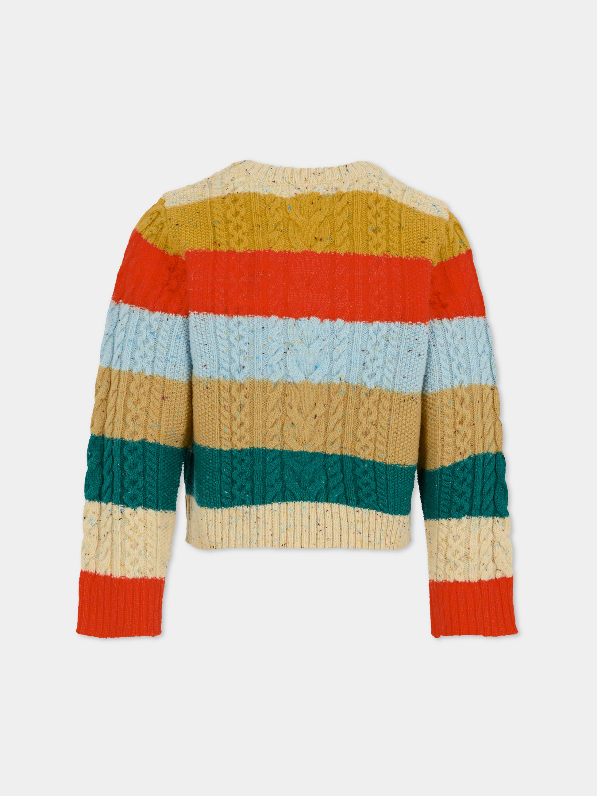 Maglione Gerdis multicolor per bambian con patch,Molo,2W25K202 9393