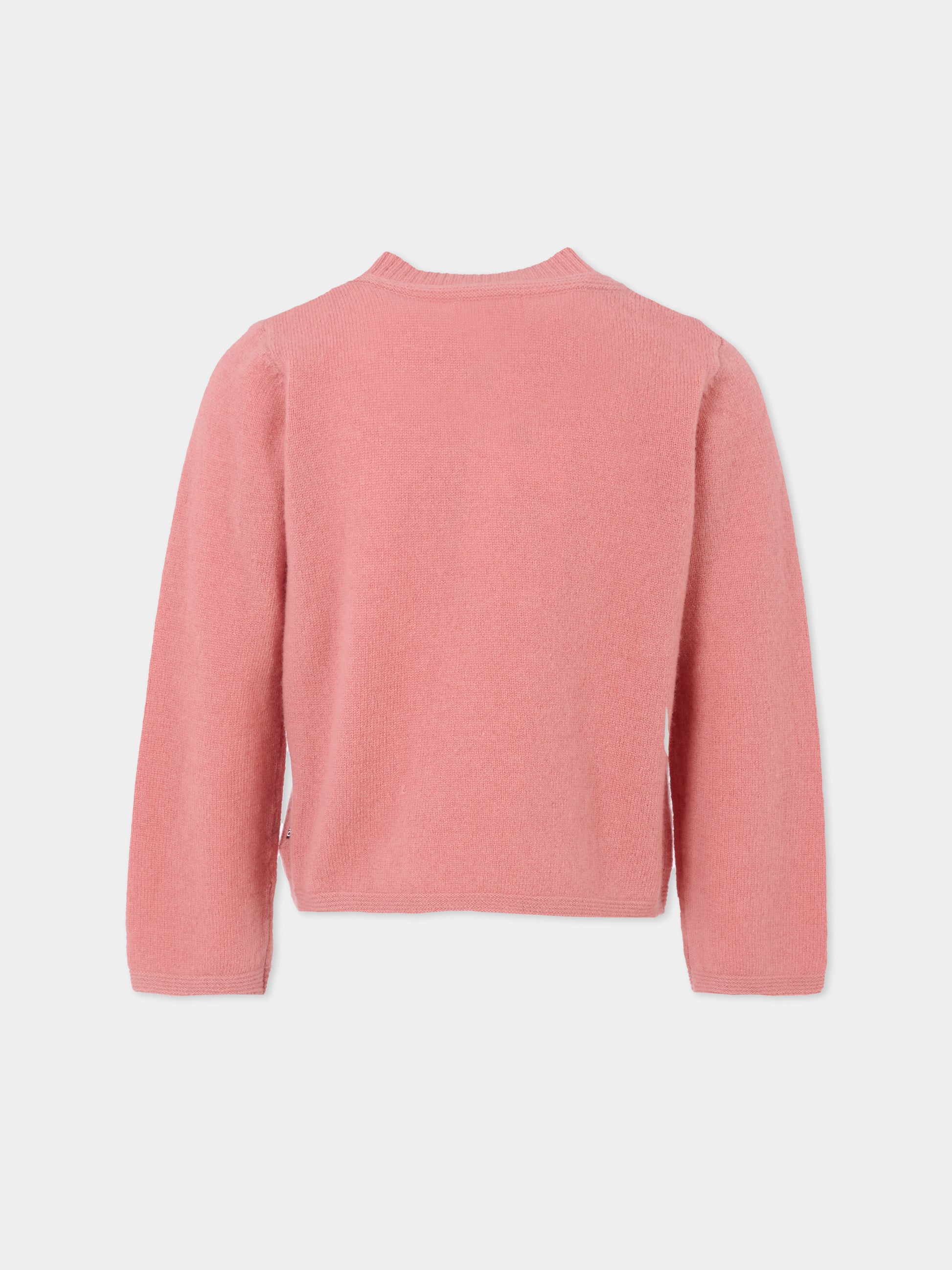 Cardigan Giovanna rosa per bambina,Molo,2W25K306 5564