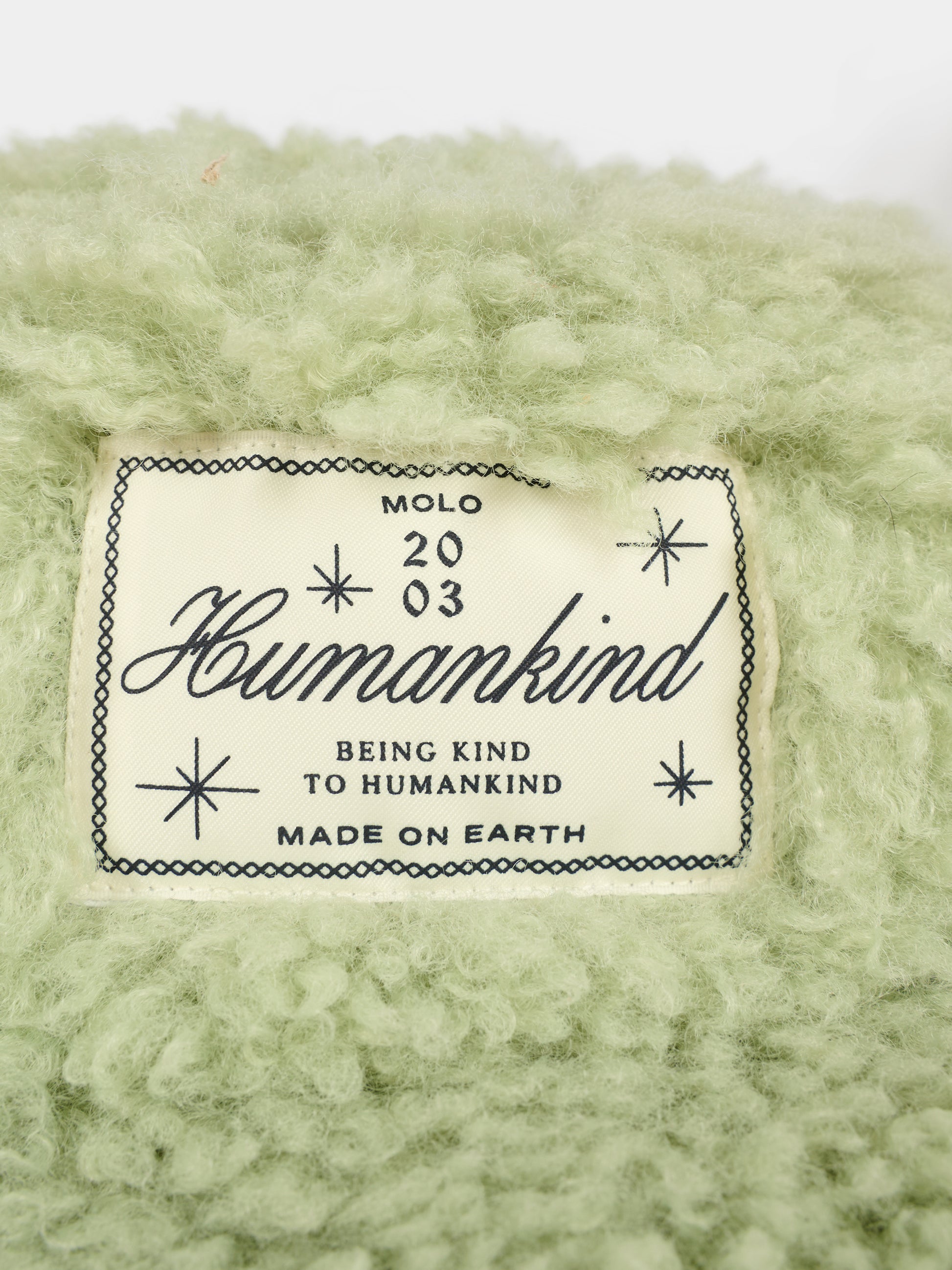 Cloche Kylie verde per bambina con patch,Molo,7W25S310 8371