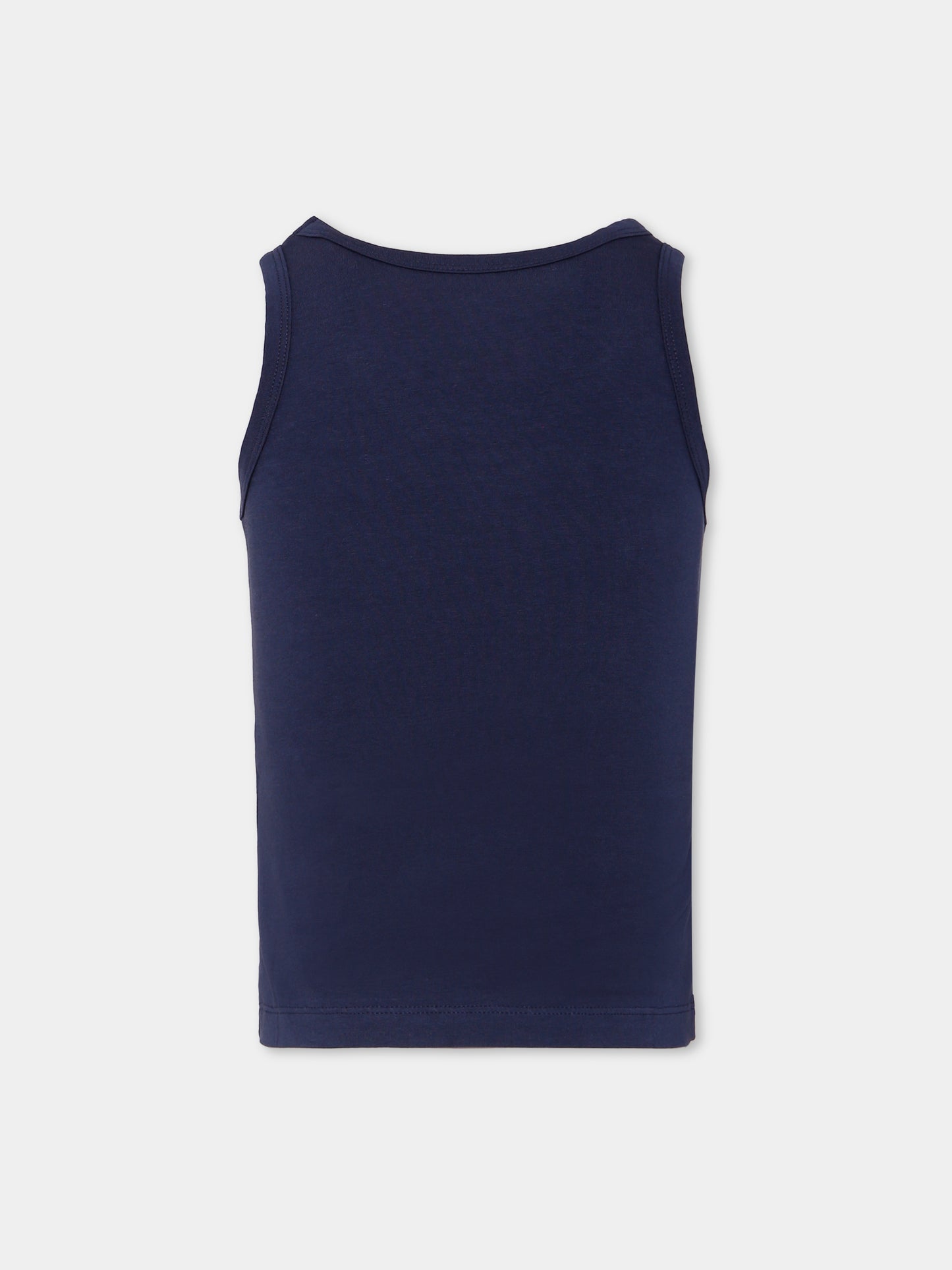 Set canottiere Jayden blu per bambino dinosauri,Molo,1W25Q101 9457