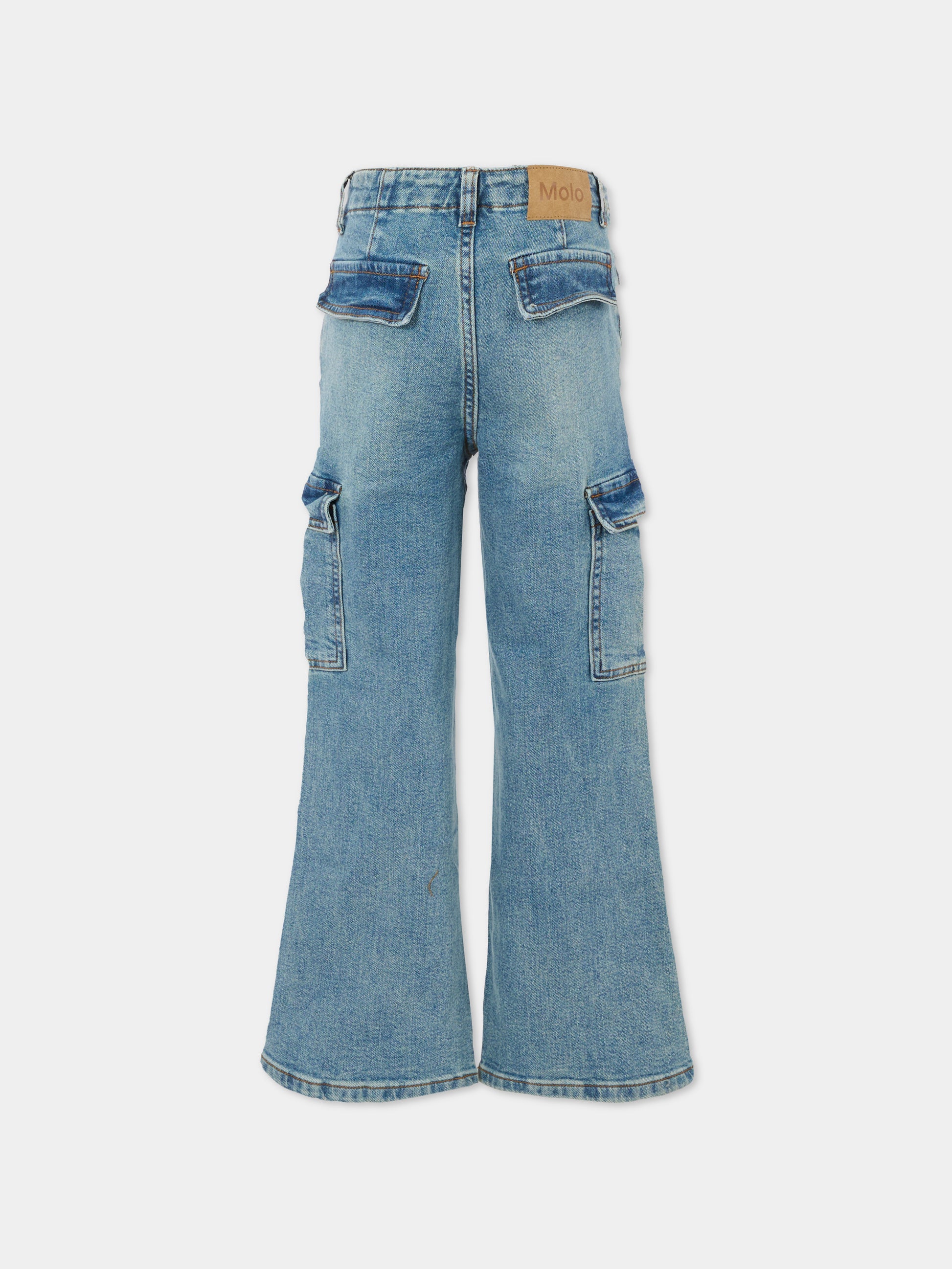 Jeans Addy blu per bambina,Molo,2W25I113 1109