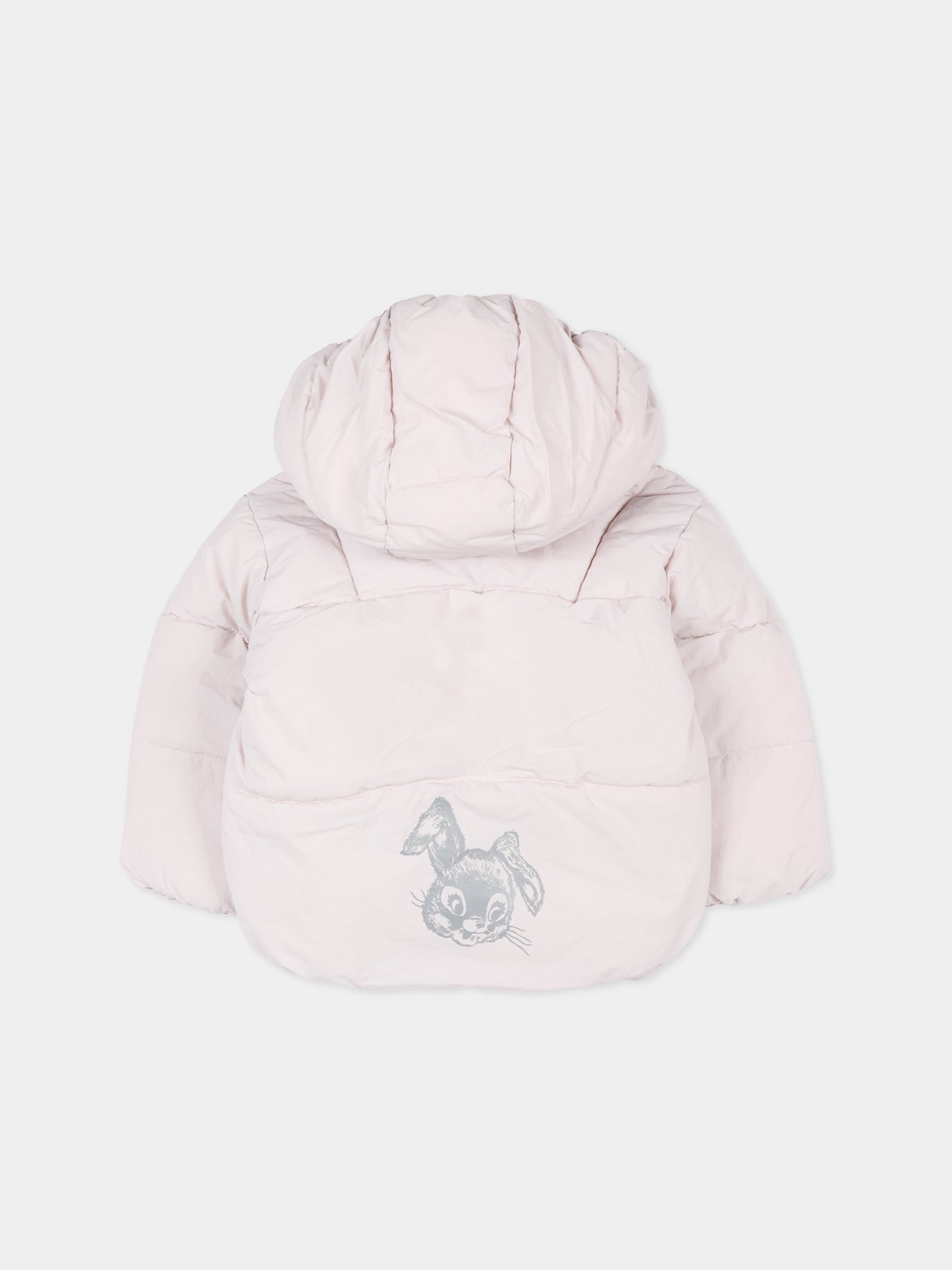 Piumino Harpo lilla per neonata con coniglio,Molo,5W25M318 5559