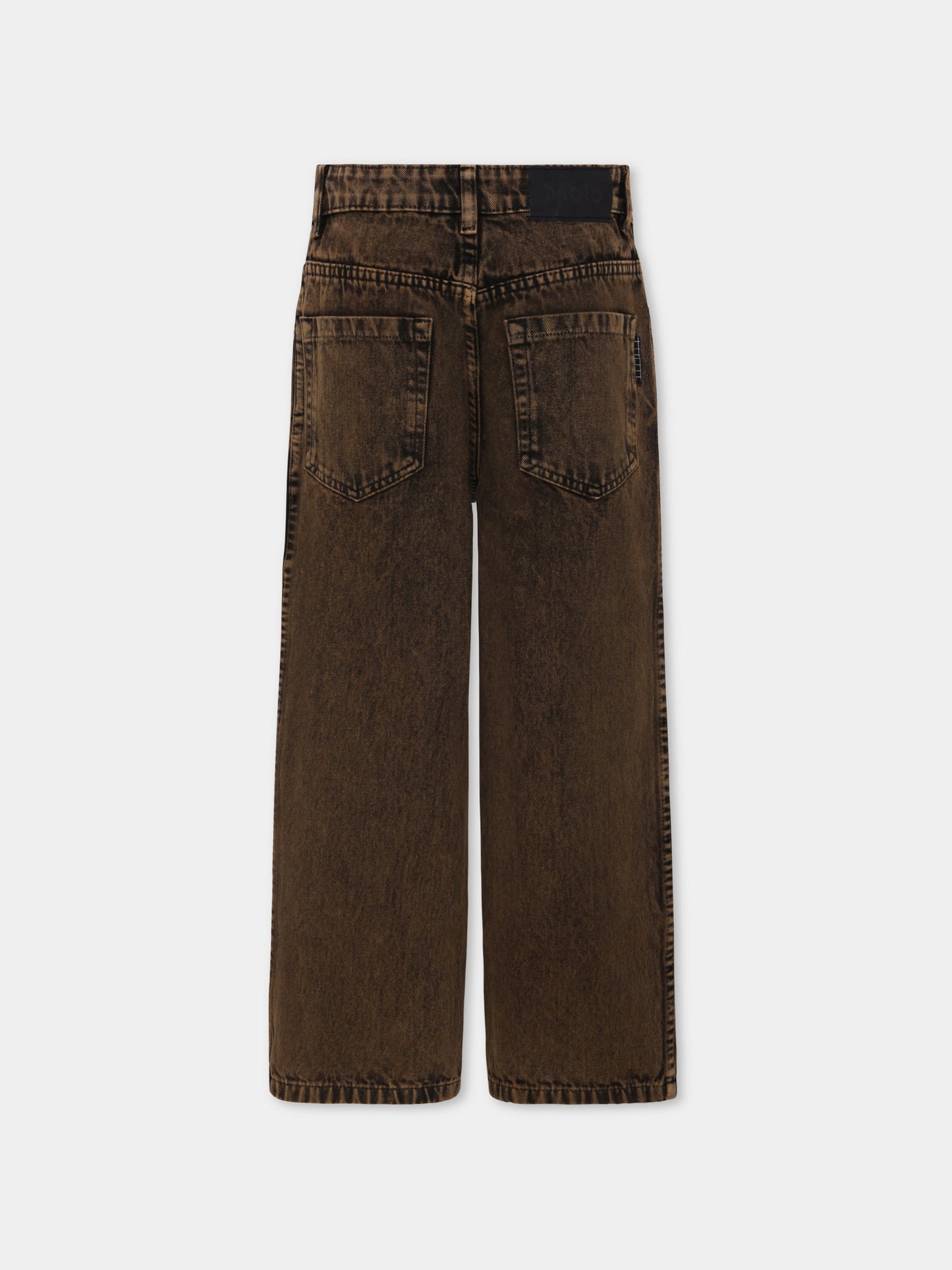 Jeans Aiden marroni per bambini,Molo,6W25I101 5561