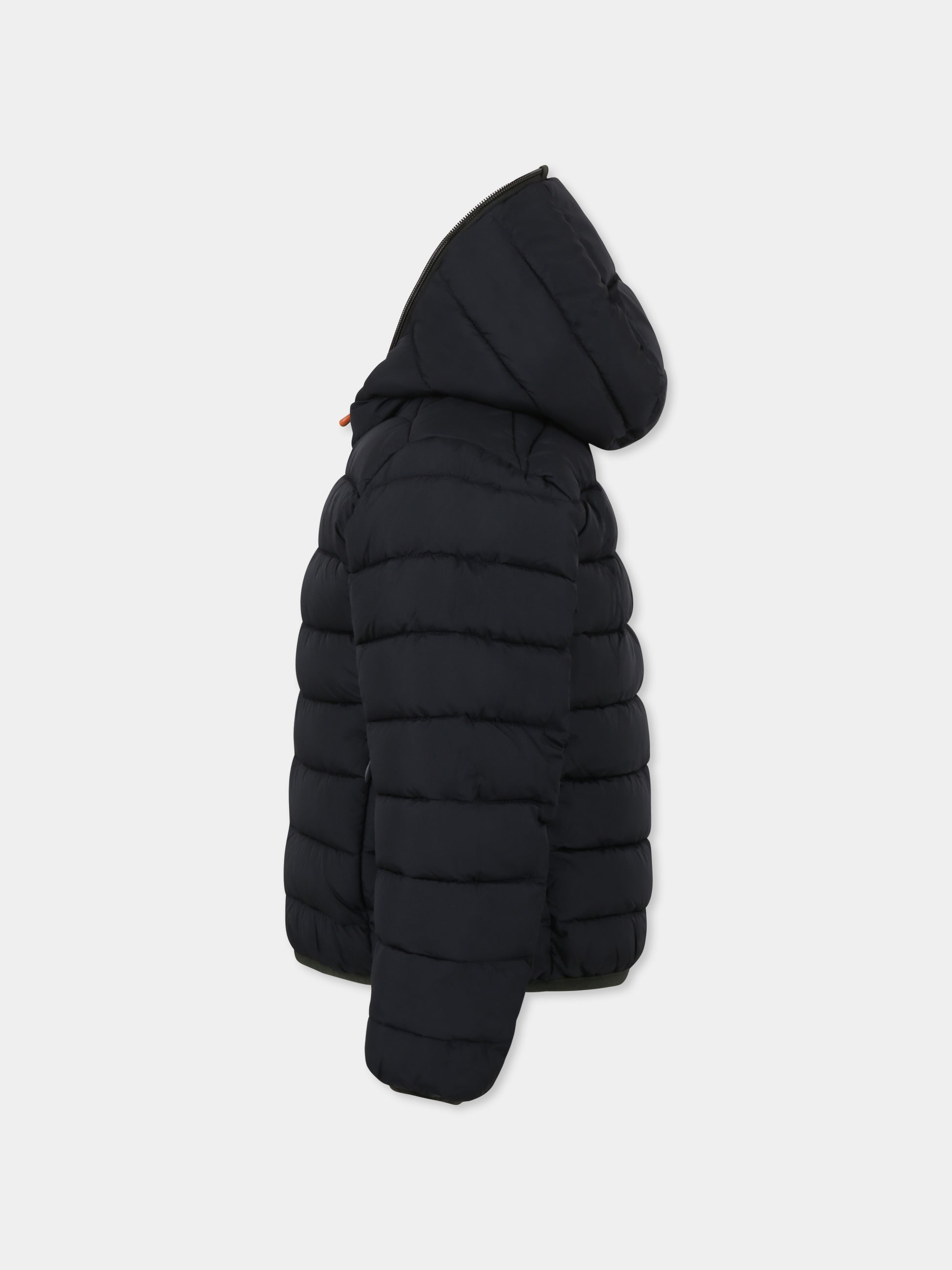 Piumino Oliver verde reversibile per bambino,Save The Duck Kids,J33600B MATT19 50071