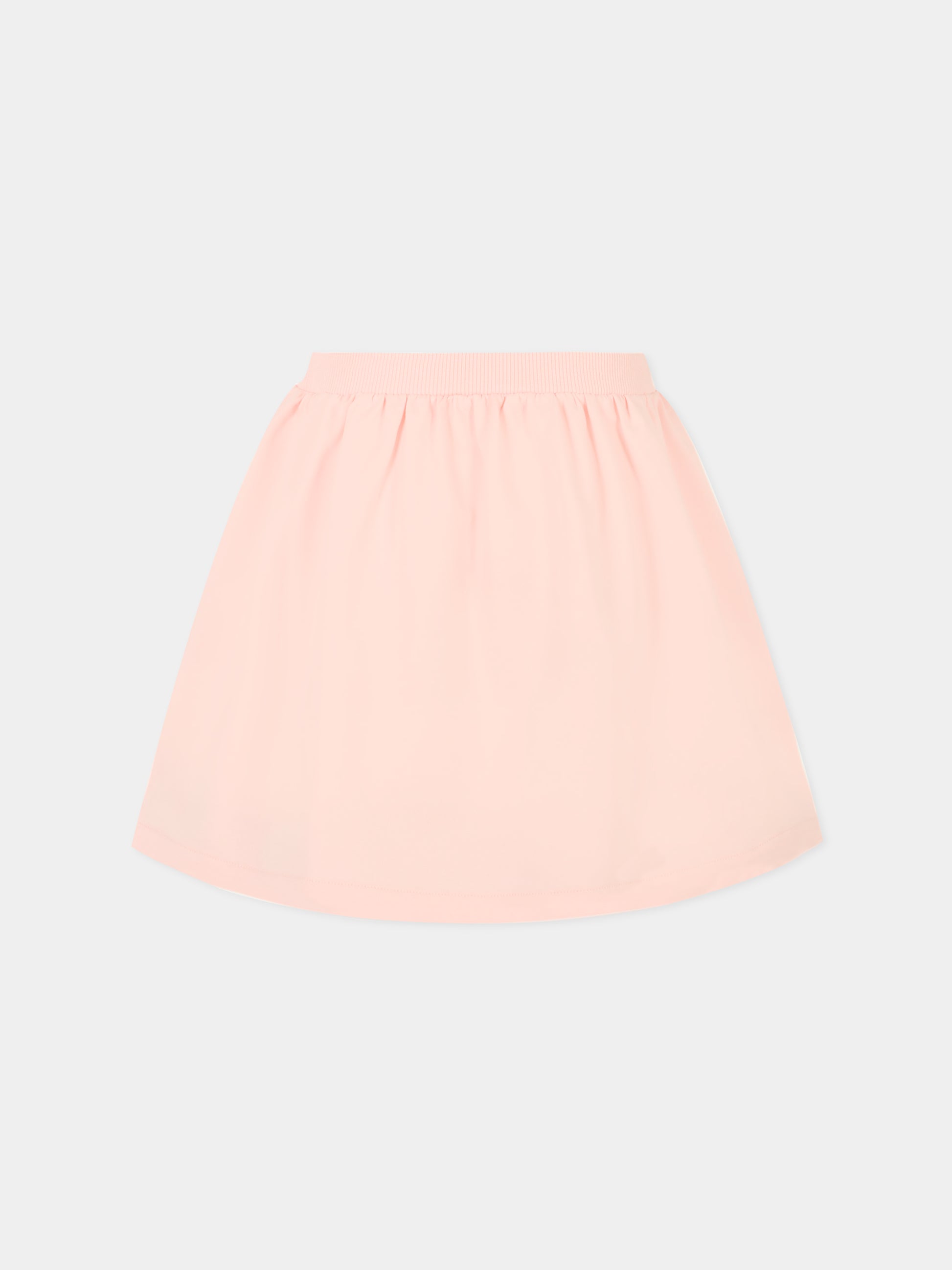 Gonna rosa per bambina con Teddy Bear,Moschino Kids,HDJ03X LDA16 50209