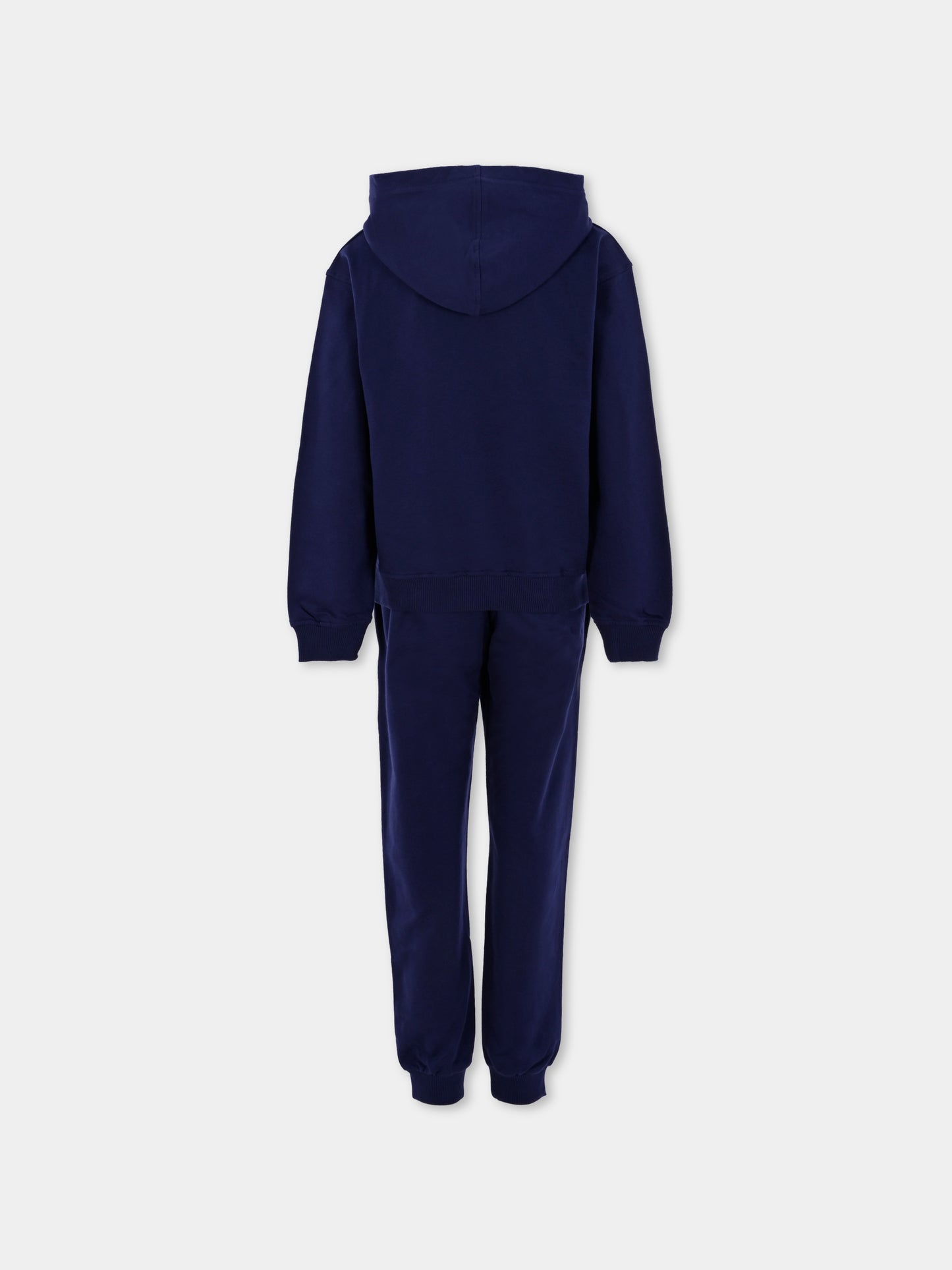 Completo blu per bambini con Teddy Bear,Moschino Kids,HUK04A LCA40 40016