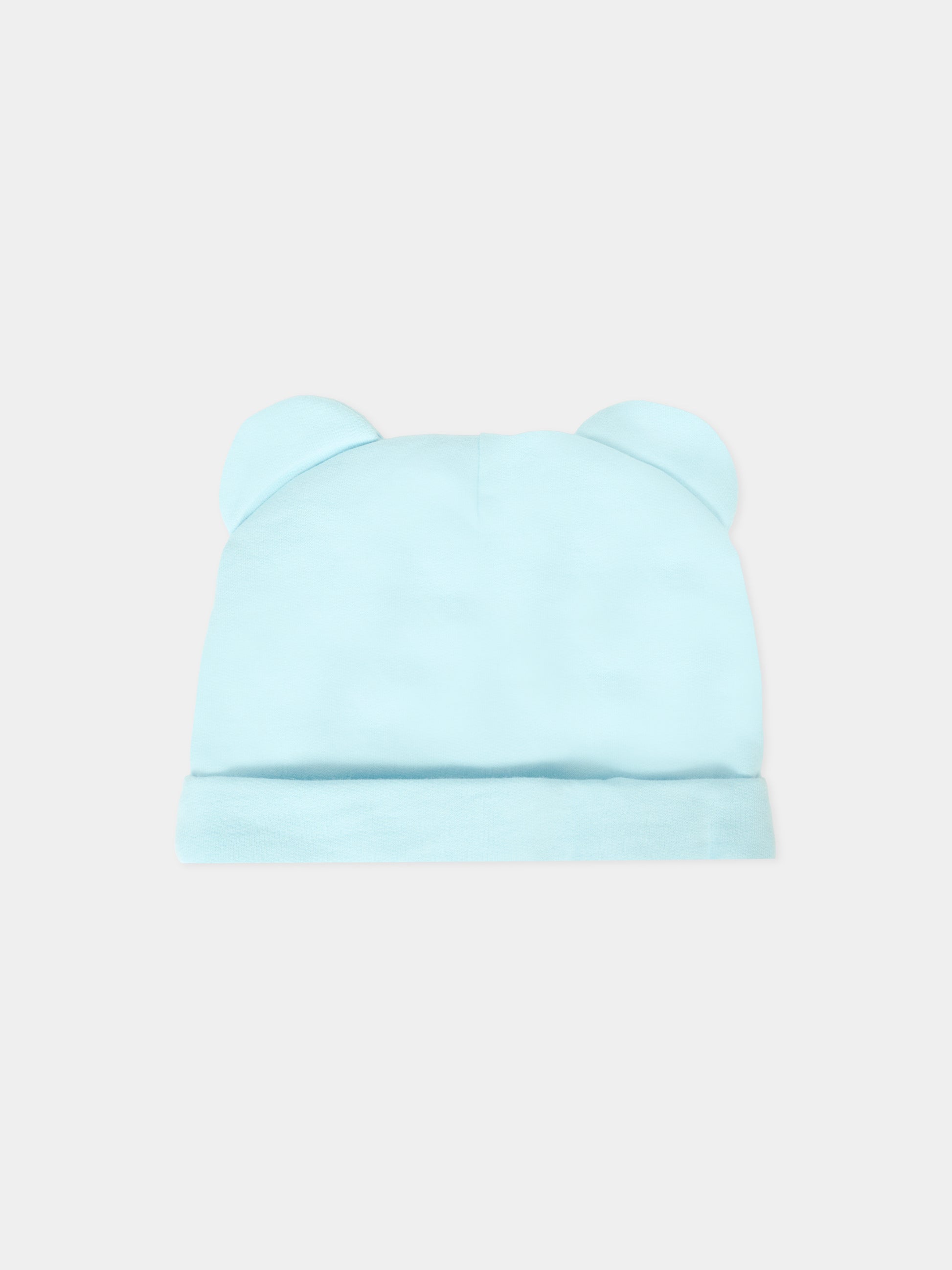 Set accessori celeste per neonato con Teddy Bear,Moschino Kids,MUY08K LCA40 40304