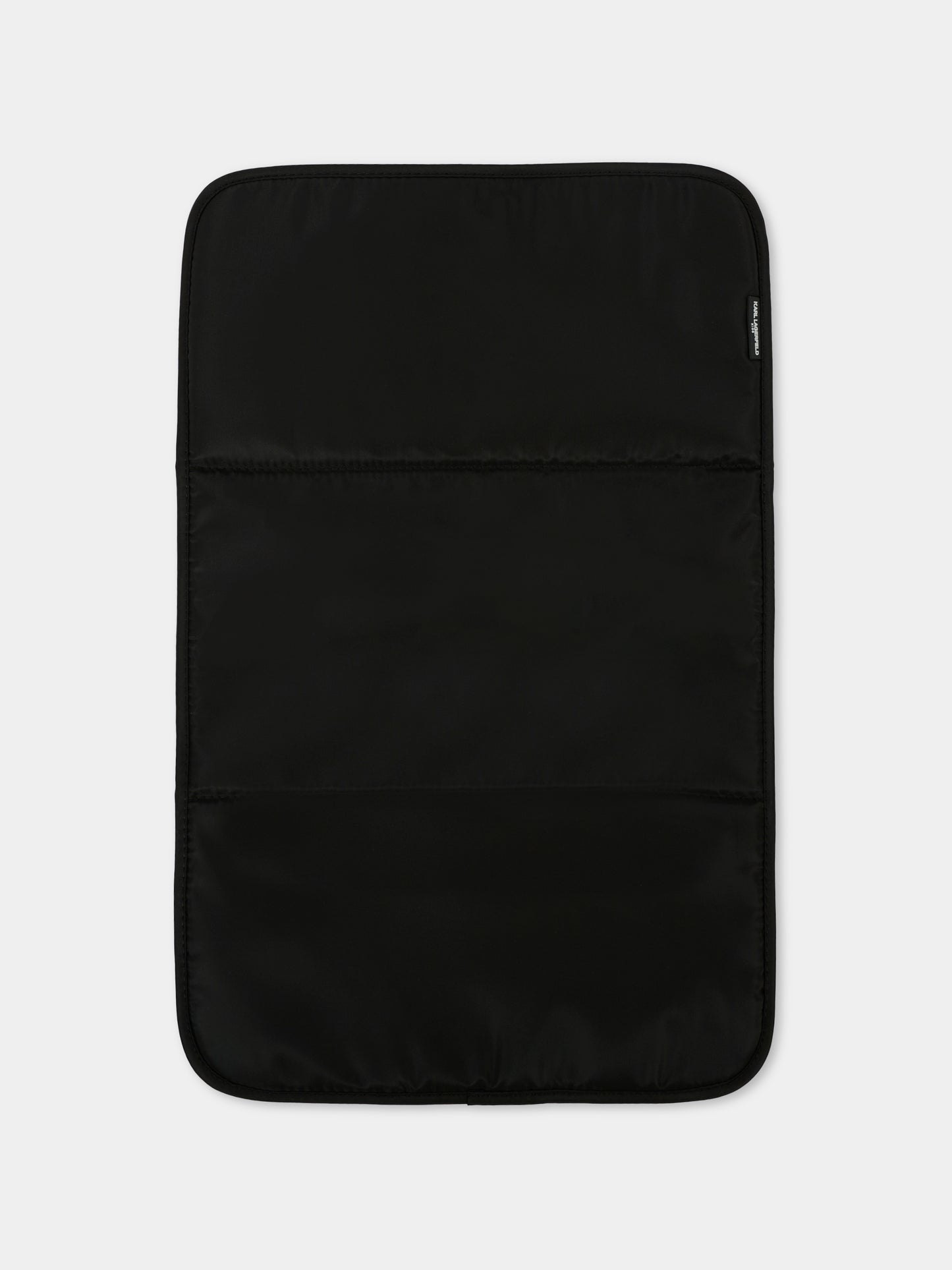 Borsa mamma nera con Karl Lagerfeld e logo,Karl Lagerfeld Kids,Z30999 09B