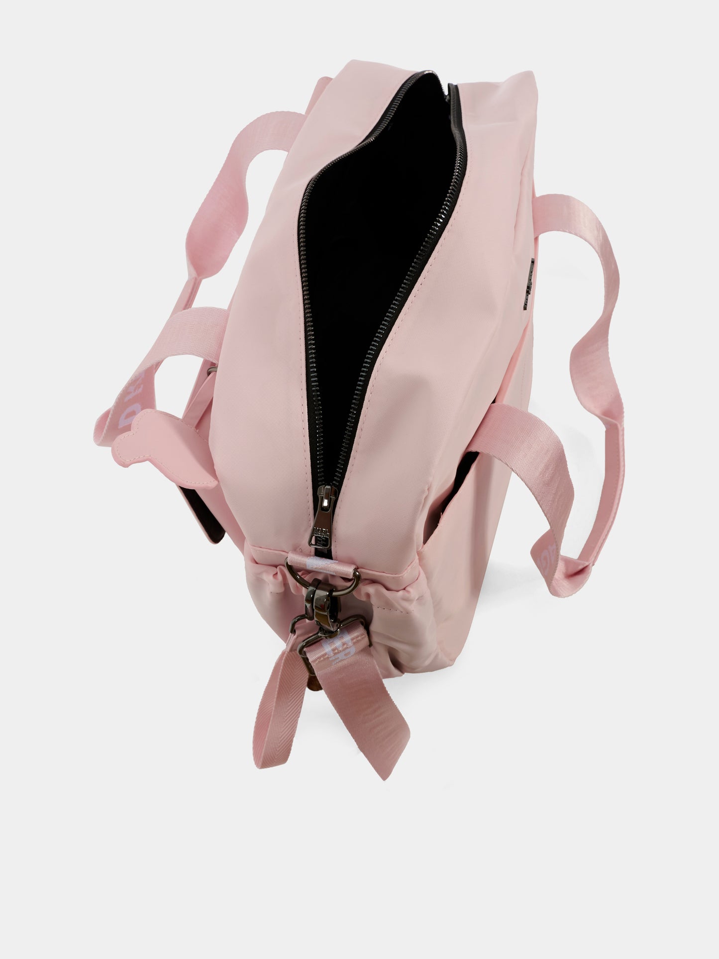 Borsa mamma rosa per neonata con Choupette e logo,Karl Lagerfeld Kids,Z30999 45S