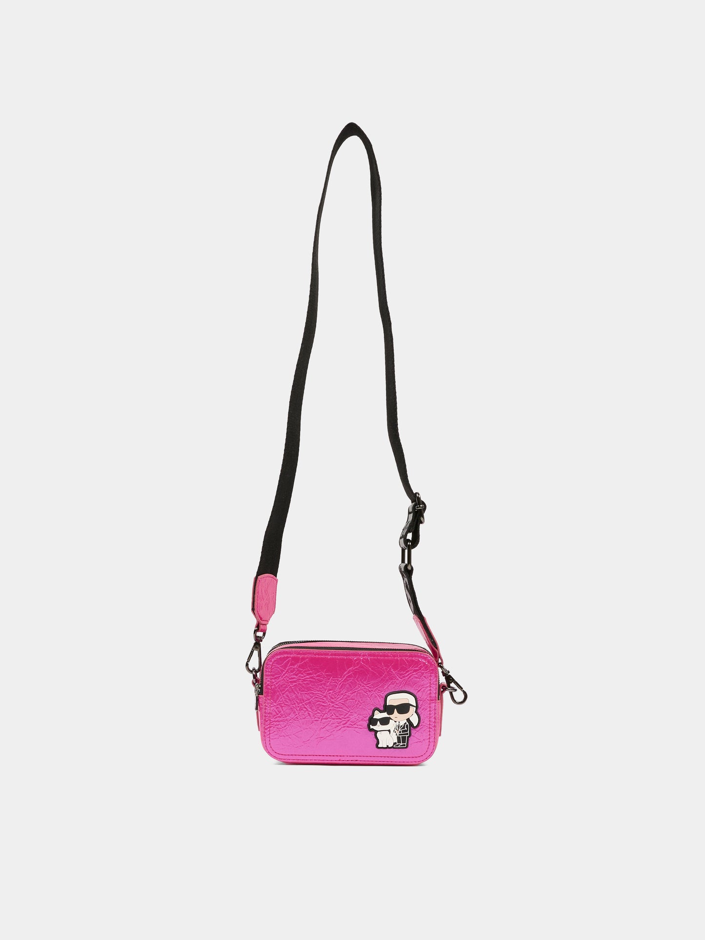 Borsa rosa per bambina con Choupette e Karl Lagerfeld,Karl Lagerfeld Kids,Z31019 469