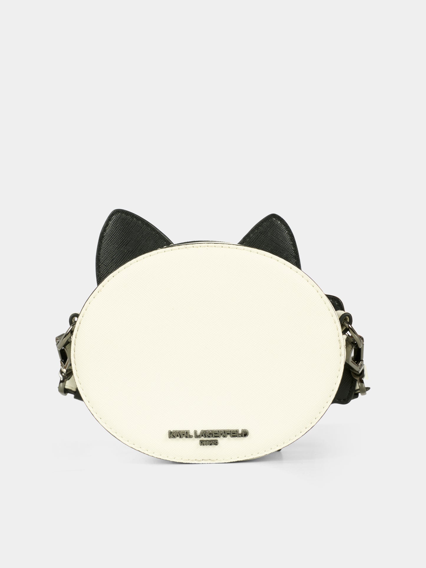 Borsa bianca per bambina con Choupette,Karl Lagerfeld Kids,Z31021 10P