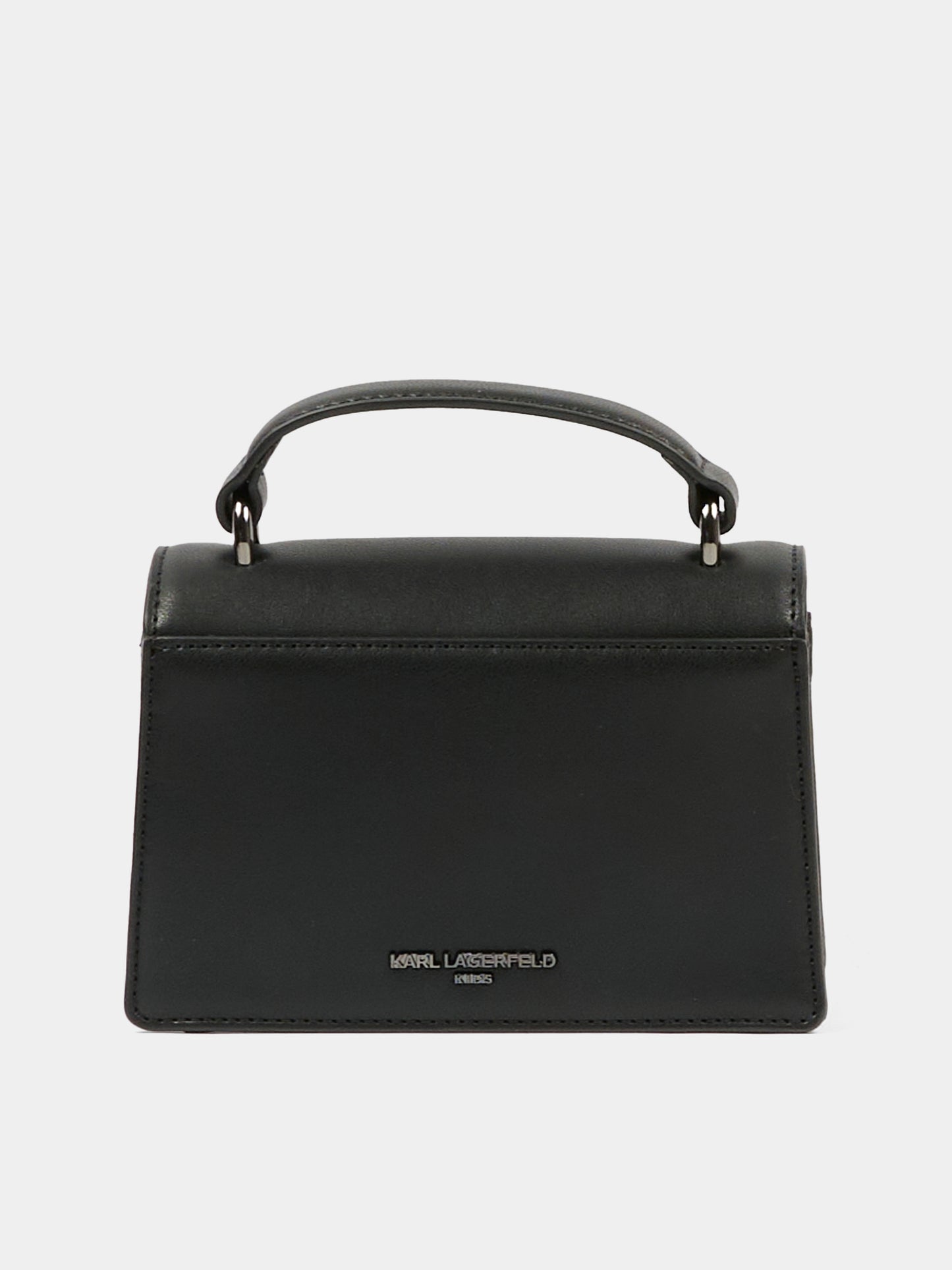 Borsa nera per bambina con Karl Lagerfeld,Karl Lagerfeld Kids,Z31024 09B