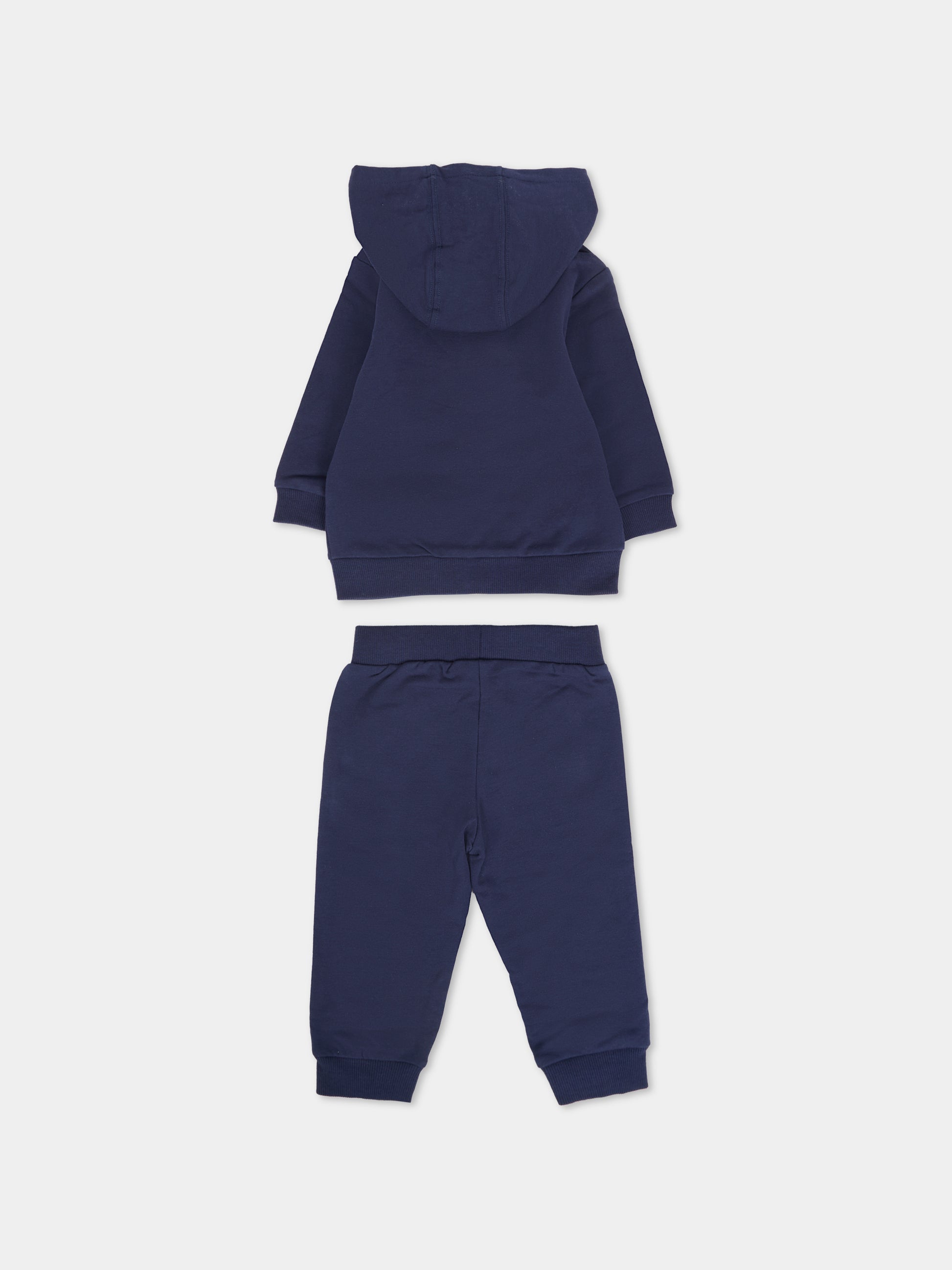 Completo blu per neoanto con scoiattolo e logo,Timberland,T60618 85T