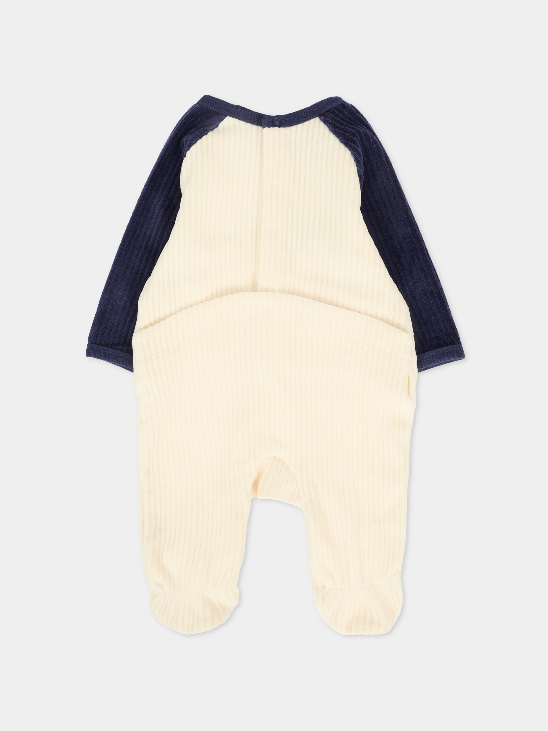 Set tutine avorio per neonato con stampa animali,Timberland,T60630 127