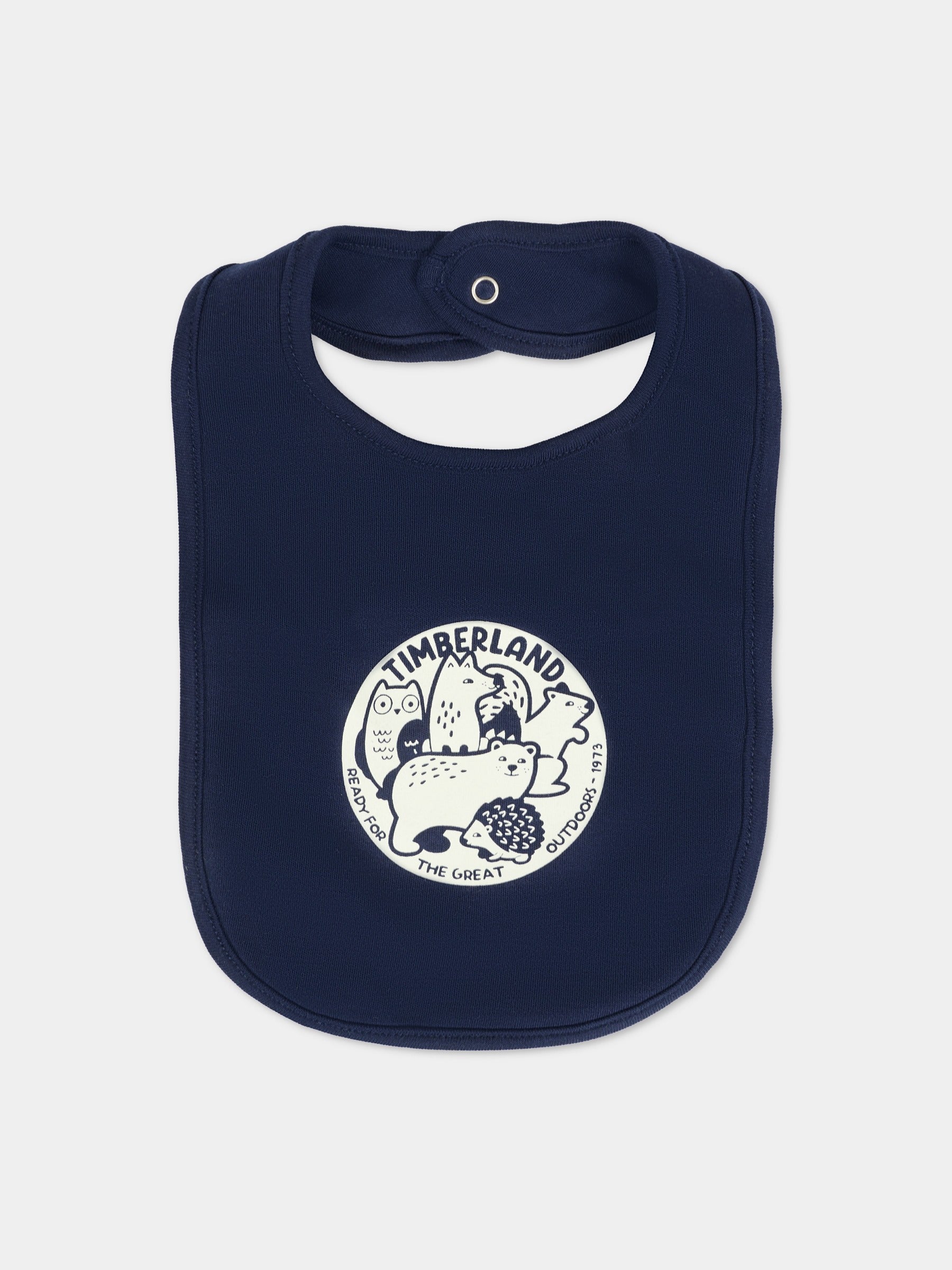 Set tutine avorio per neonato con stampa animali,Timberland,T60630 127