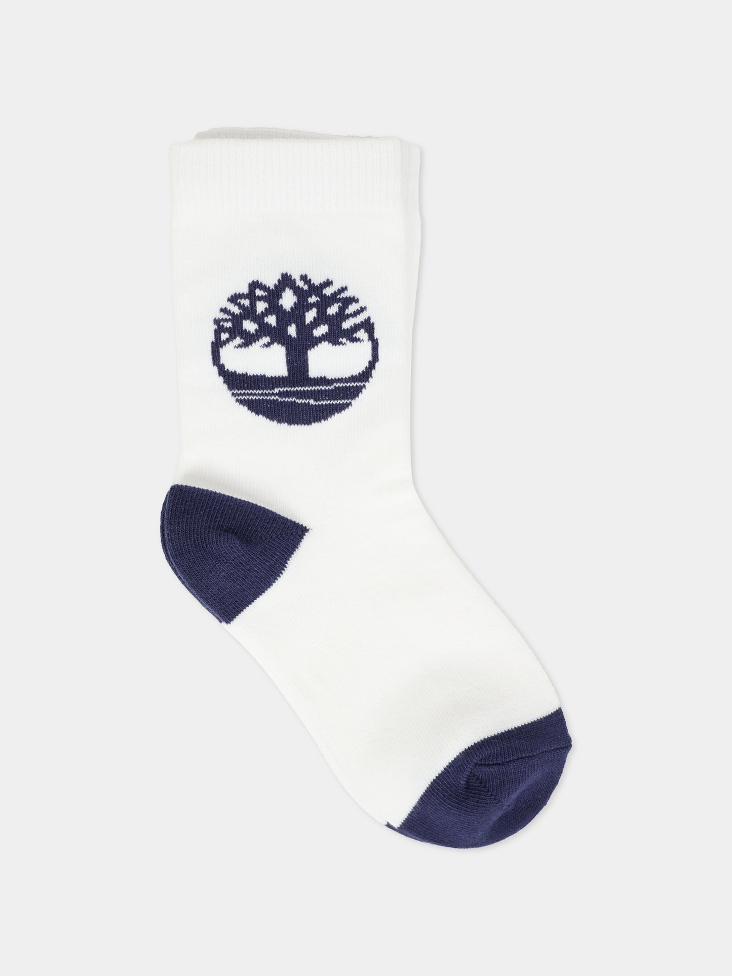 Set calze blu per bambino con logo,Timberland,T60751 10P