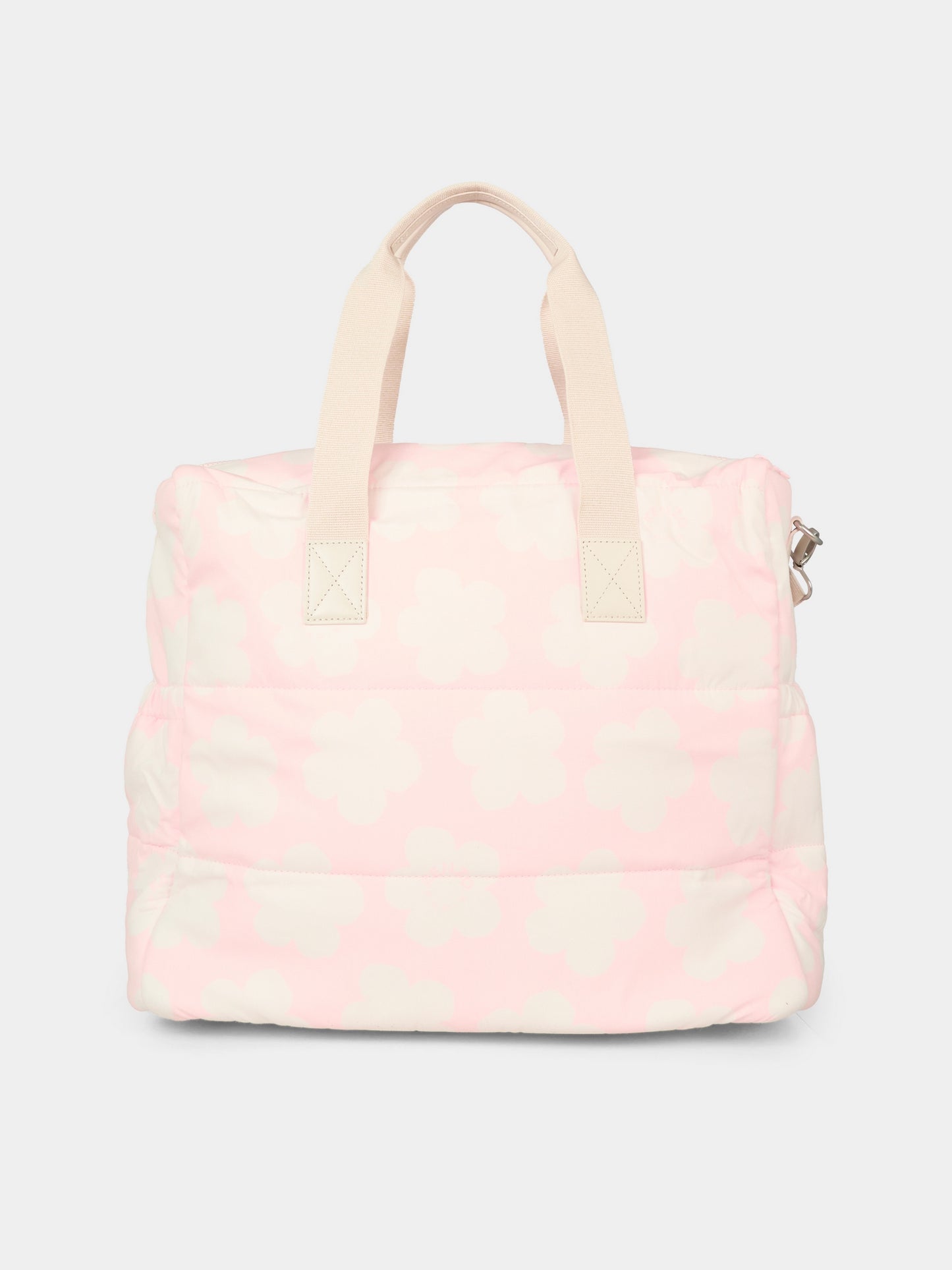 Borsa mamma rosa per neonata con fiori,Kenzo Kids,K61210 46T